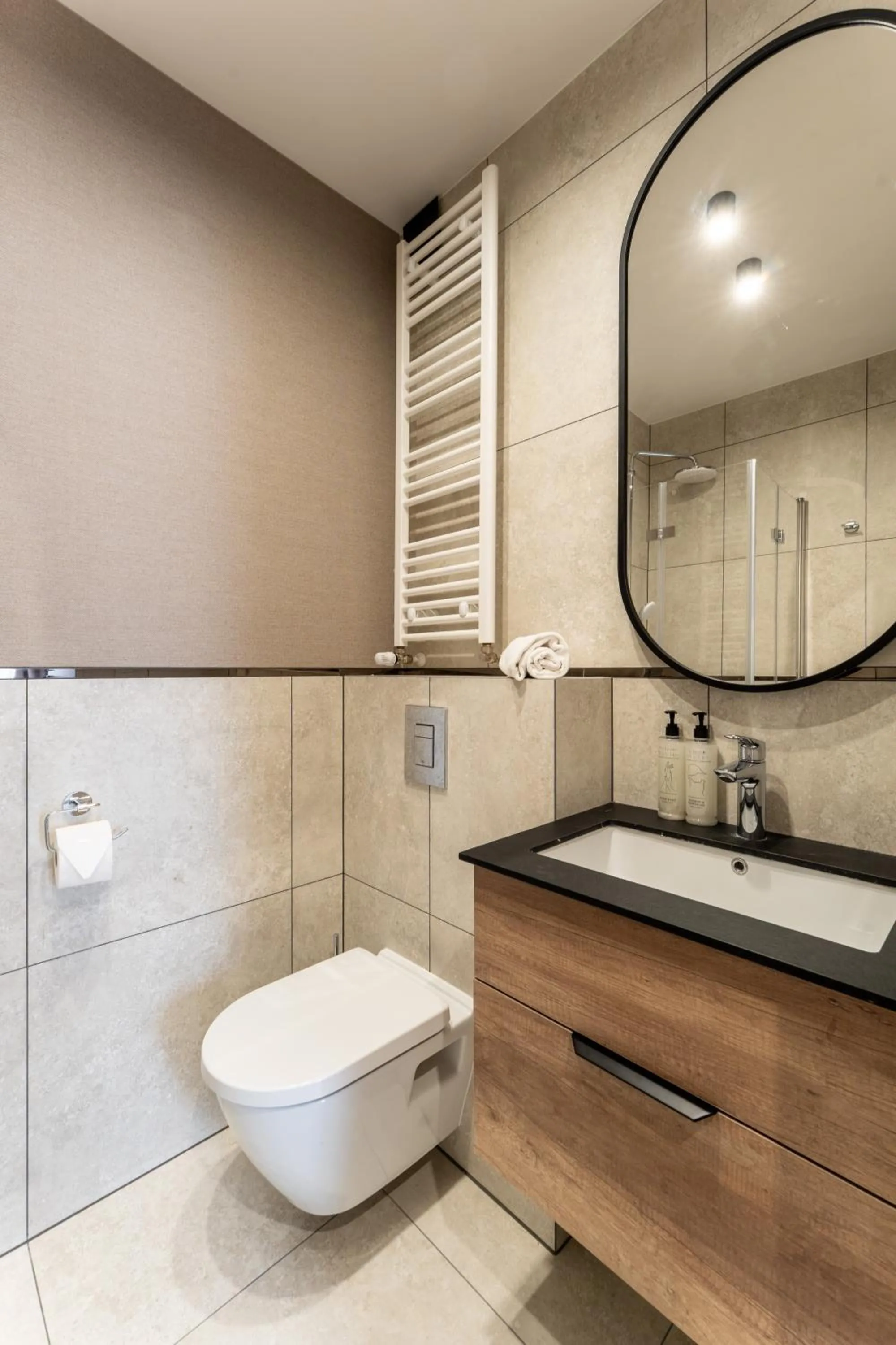 Shower in Sea & Forest Resort Międzyzdroje