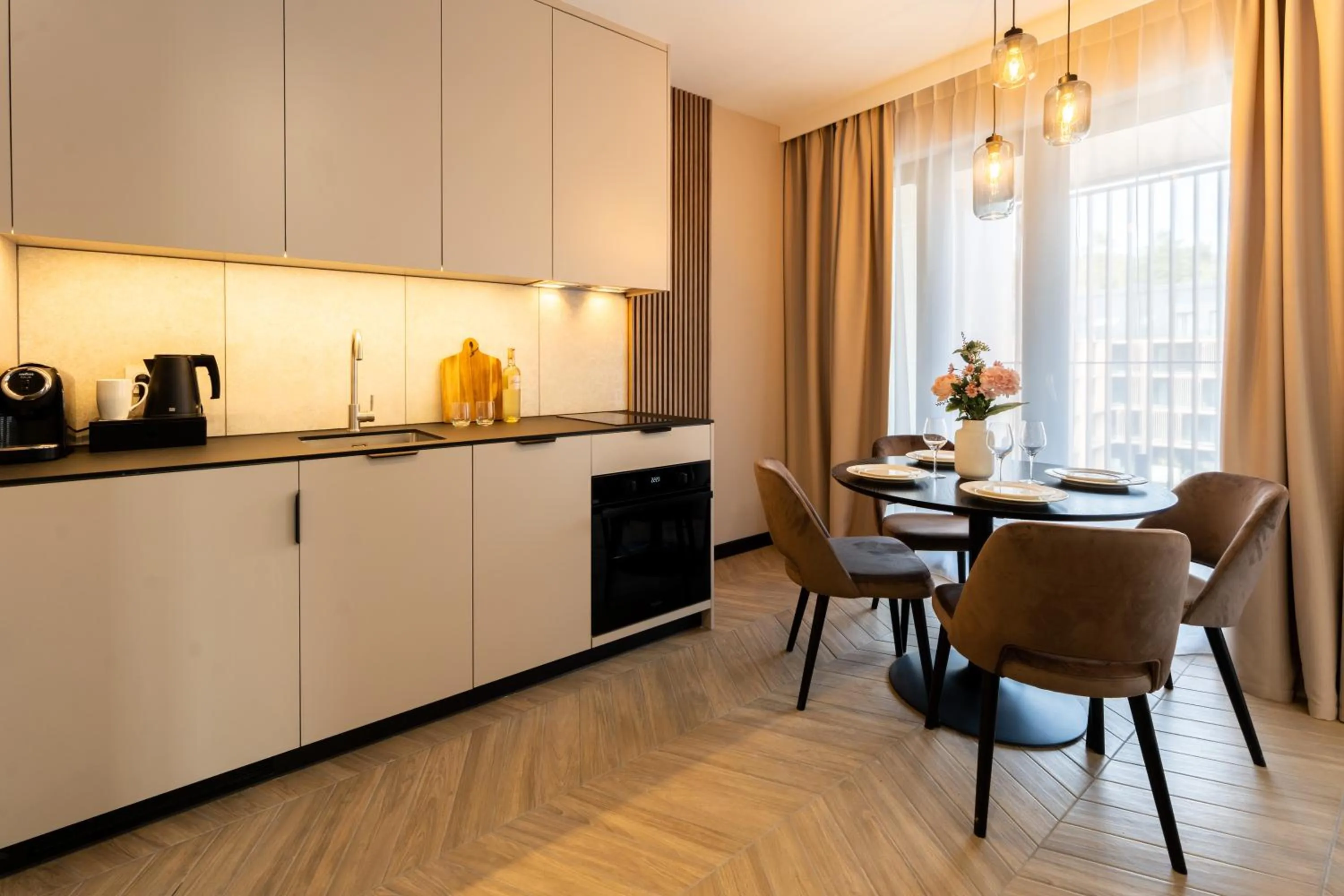 Coffee/tea facilities in Sea & Forest Resort Międzyzdroje