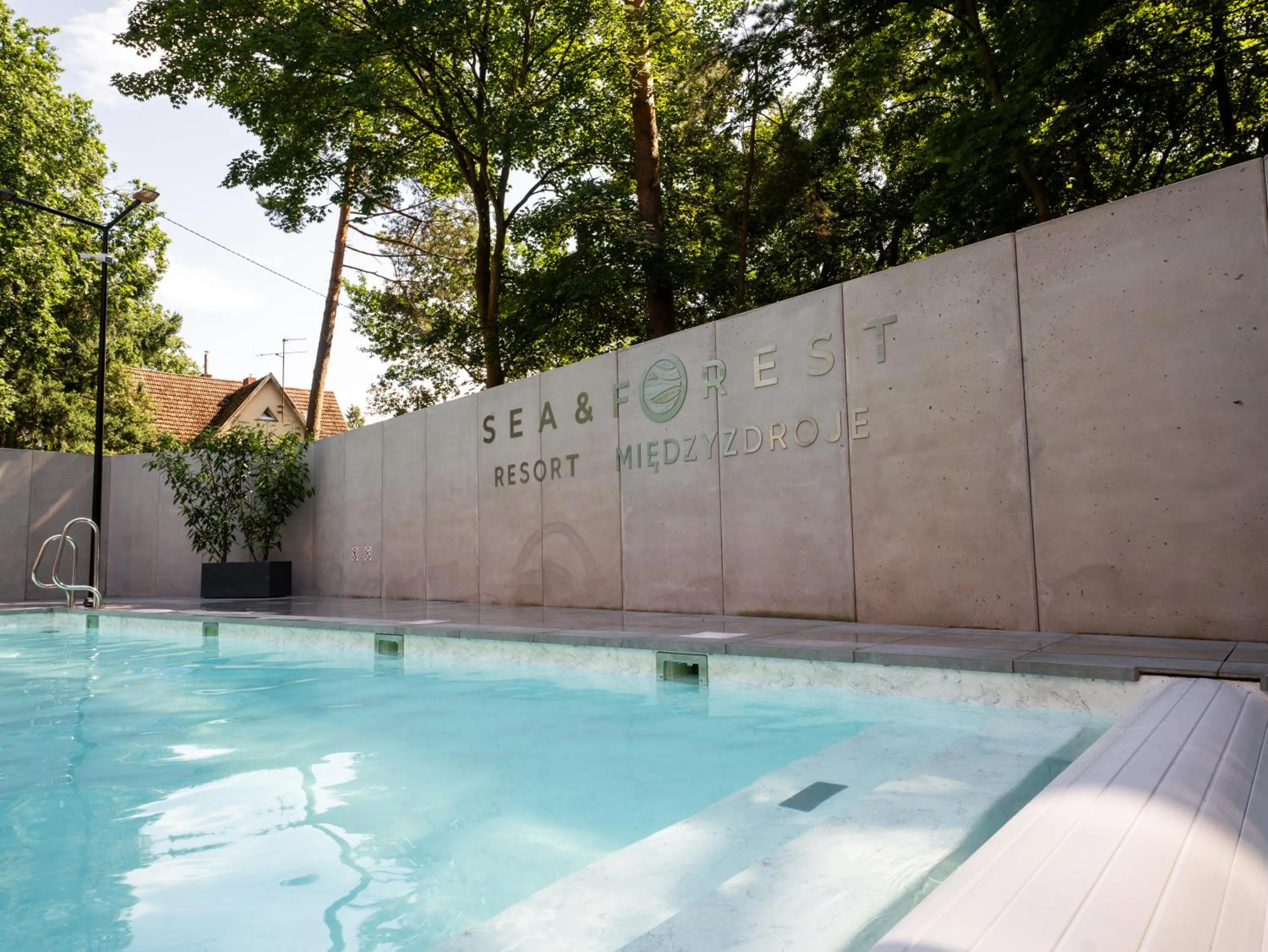 Swimming pool in Sea & Forest Resort Międzyzdroje