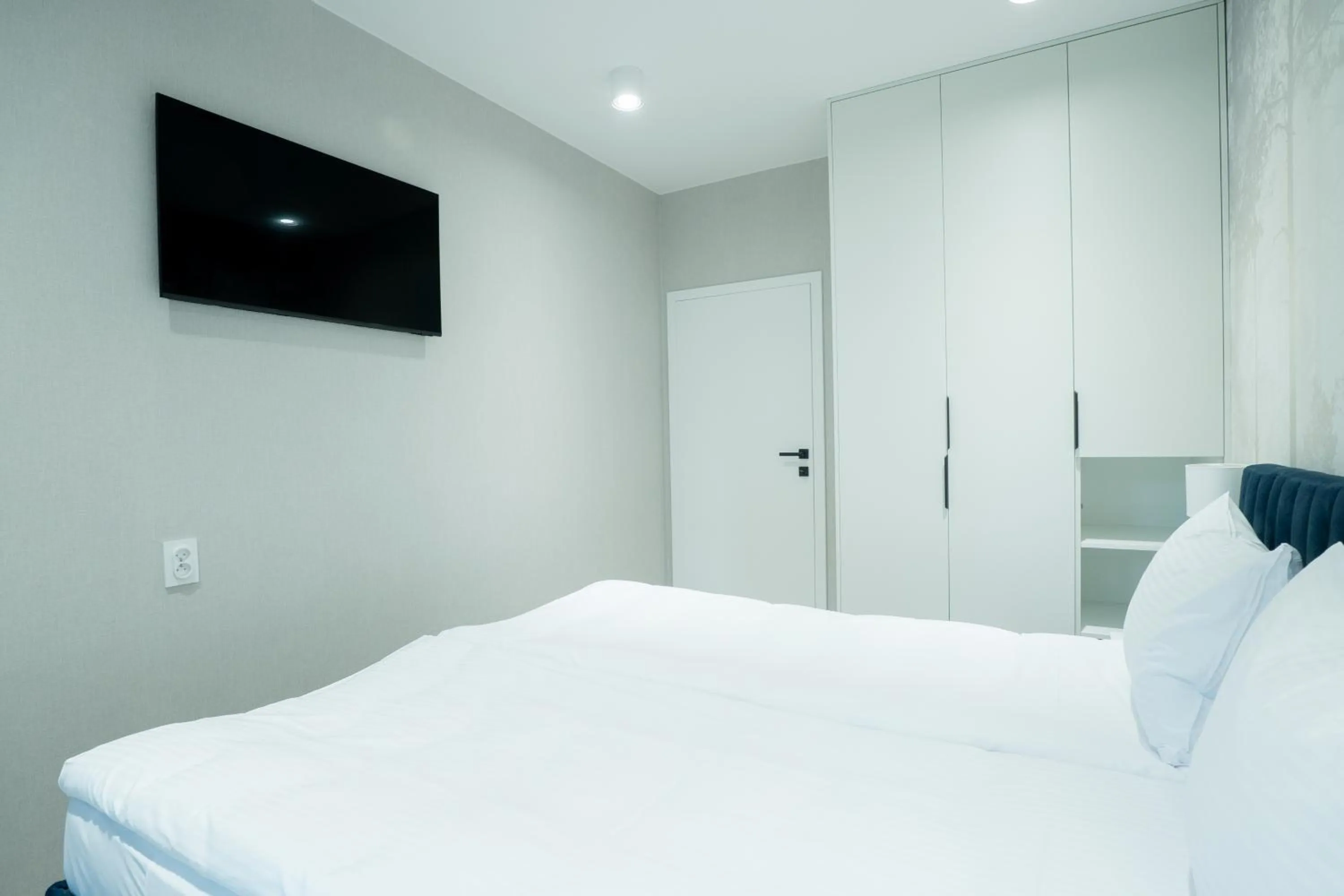 Bedroom, Bed in Sea & Forest Resort Międzyzdroje