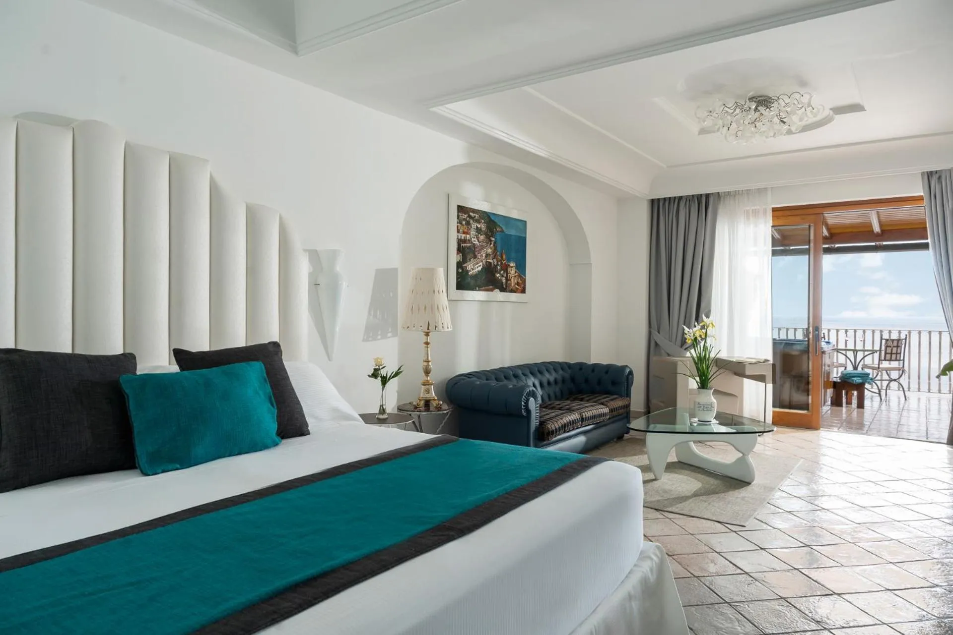 Bed in Hotel Eden Roc