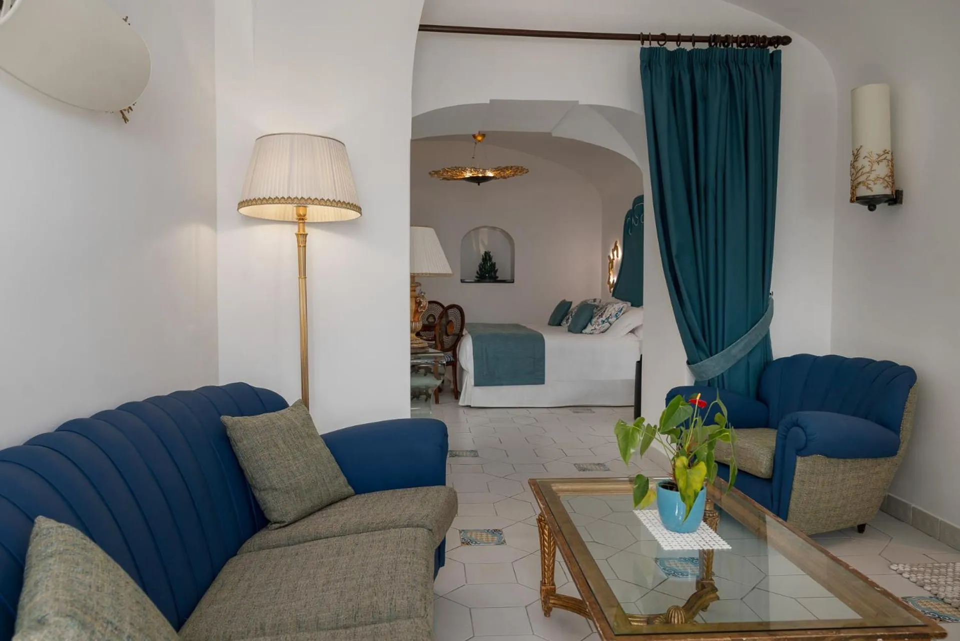 Living room in Hotel Eden Roc