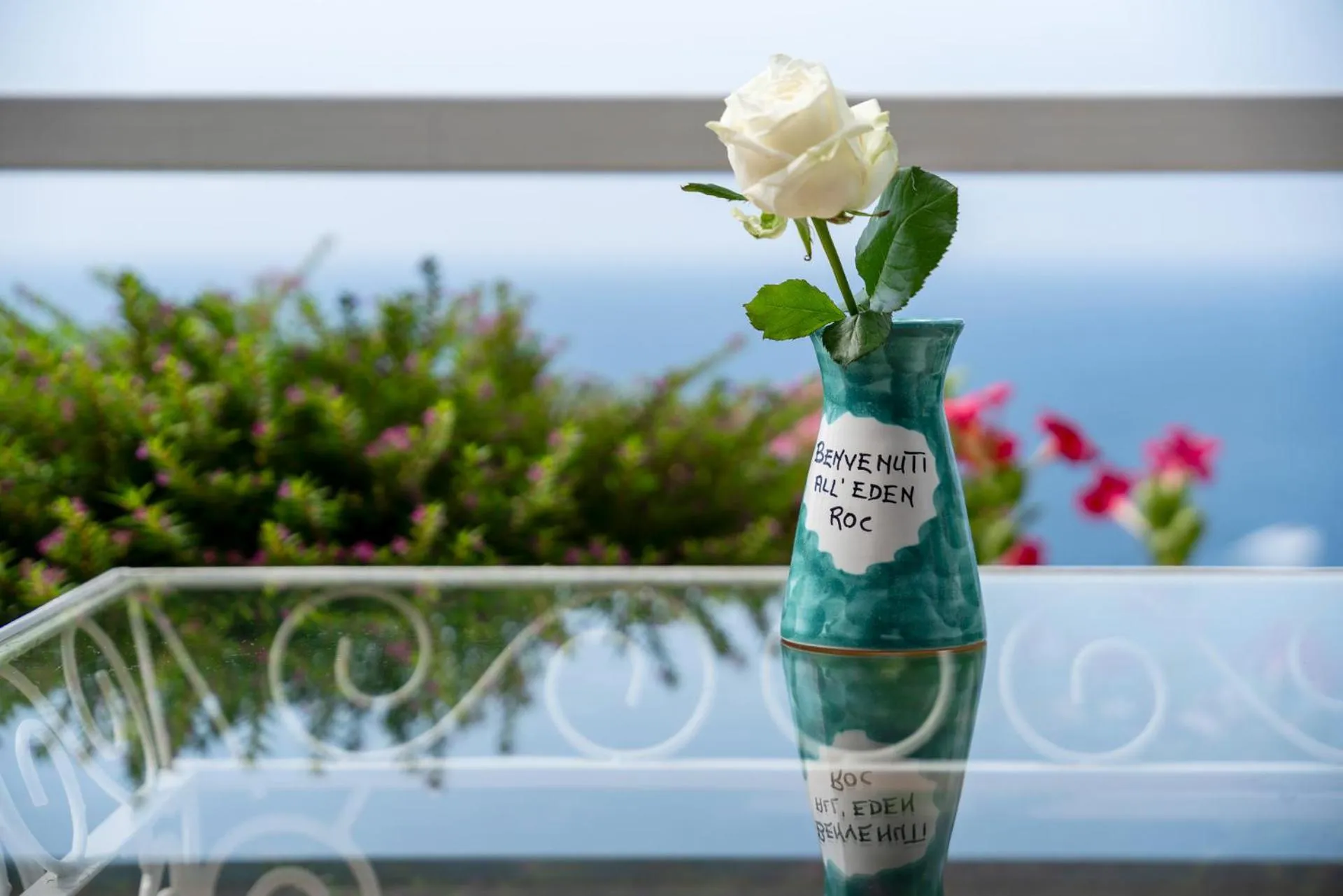 Decorative detail in Hotel Eden Roc