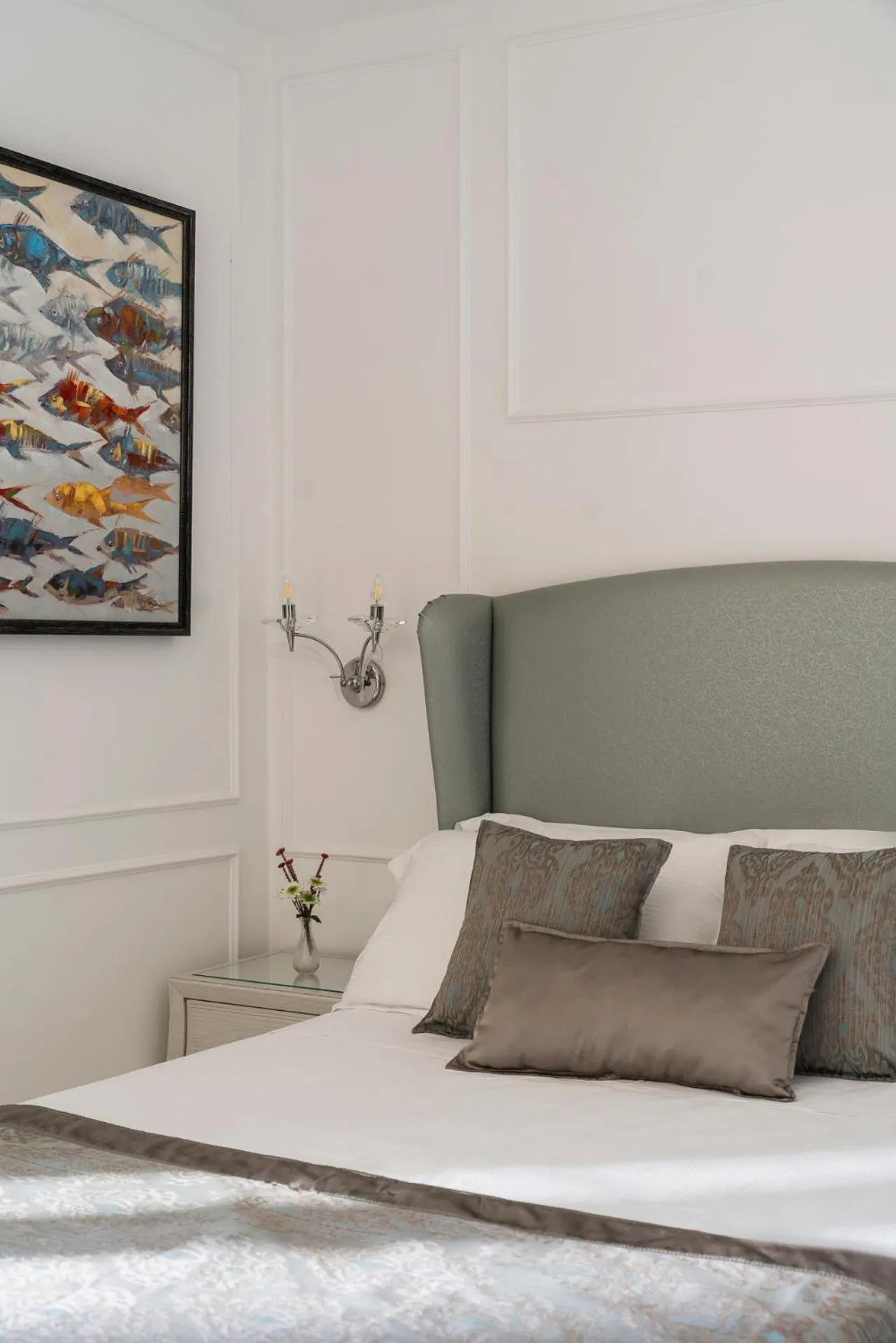 Bed in Hotel Eden Roc