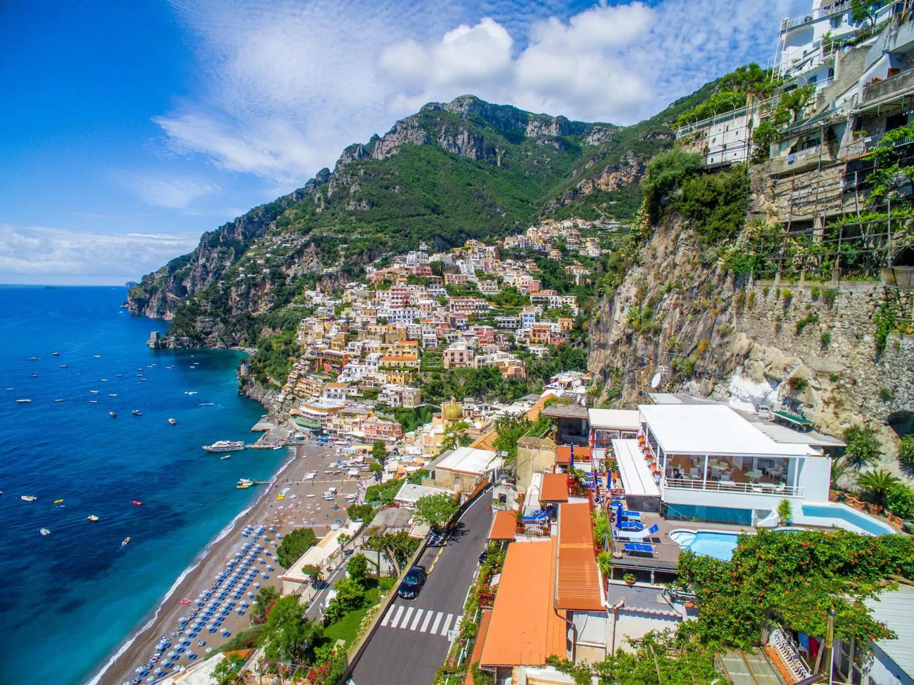 Bird's eye view in Hotel Eden Roc Bird's eye view in Hotel Eden Roc