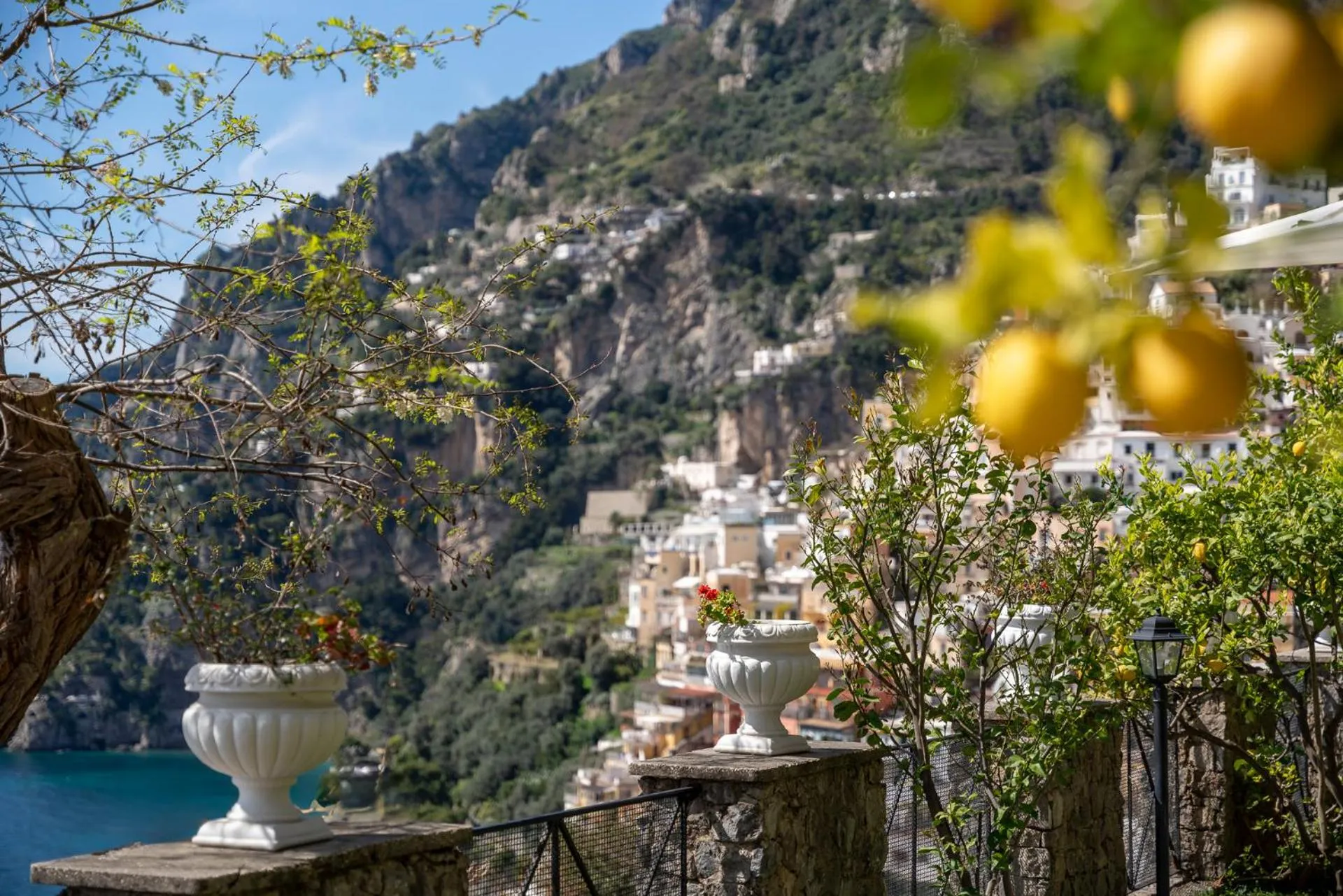 Patio in Hotel Eden Roc