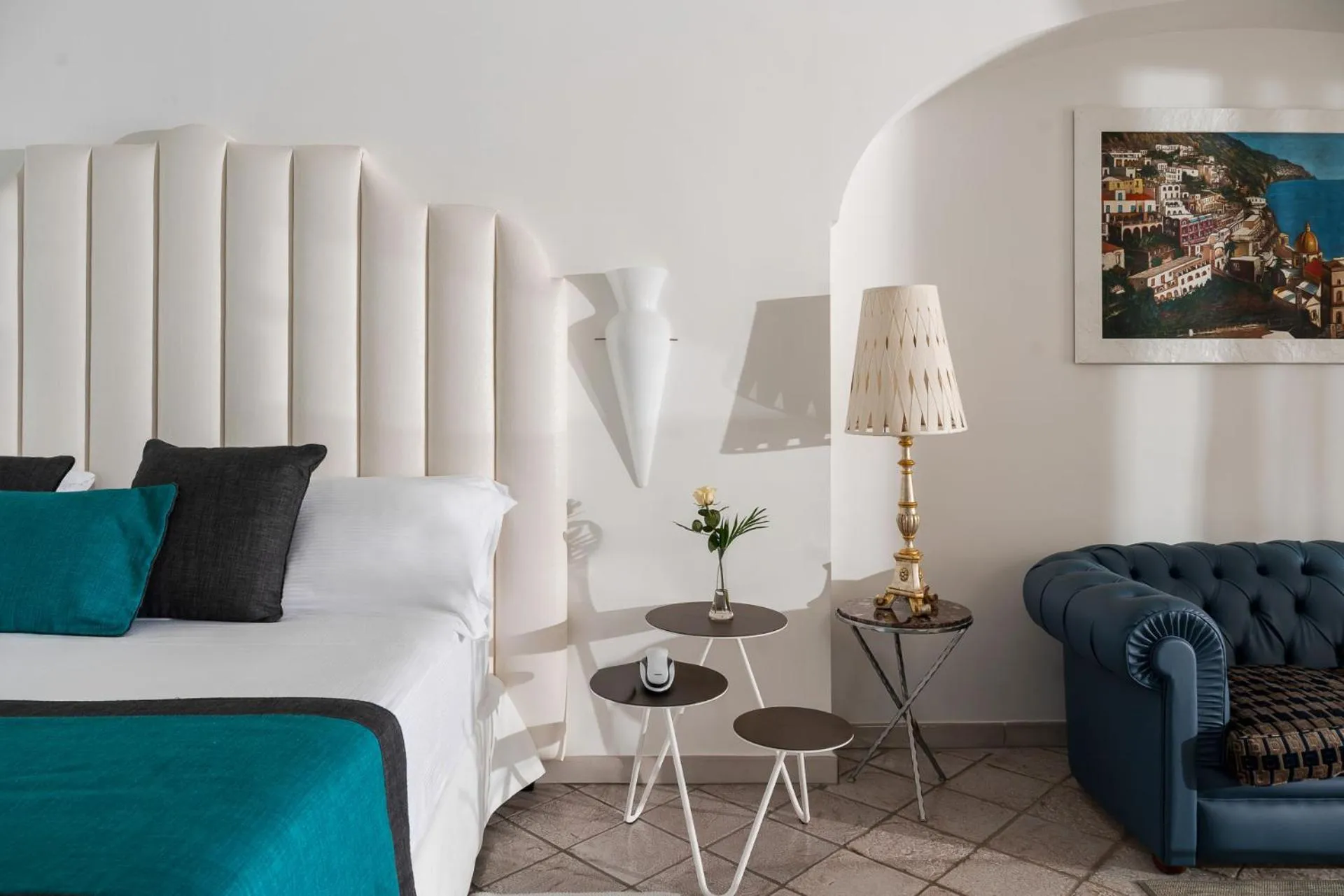 Bed in Hotel Eden Roc