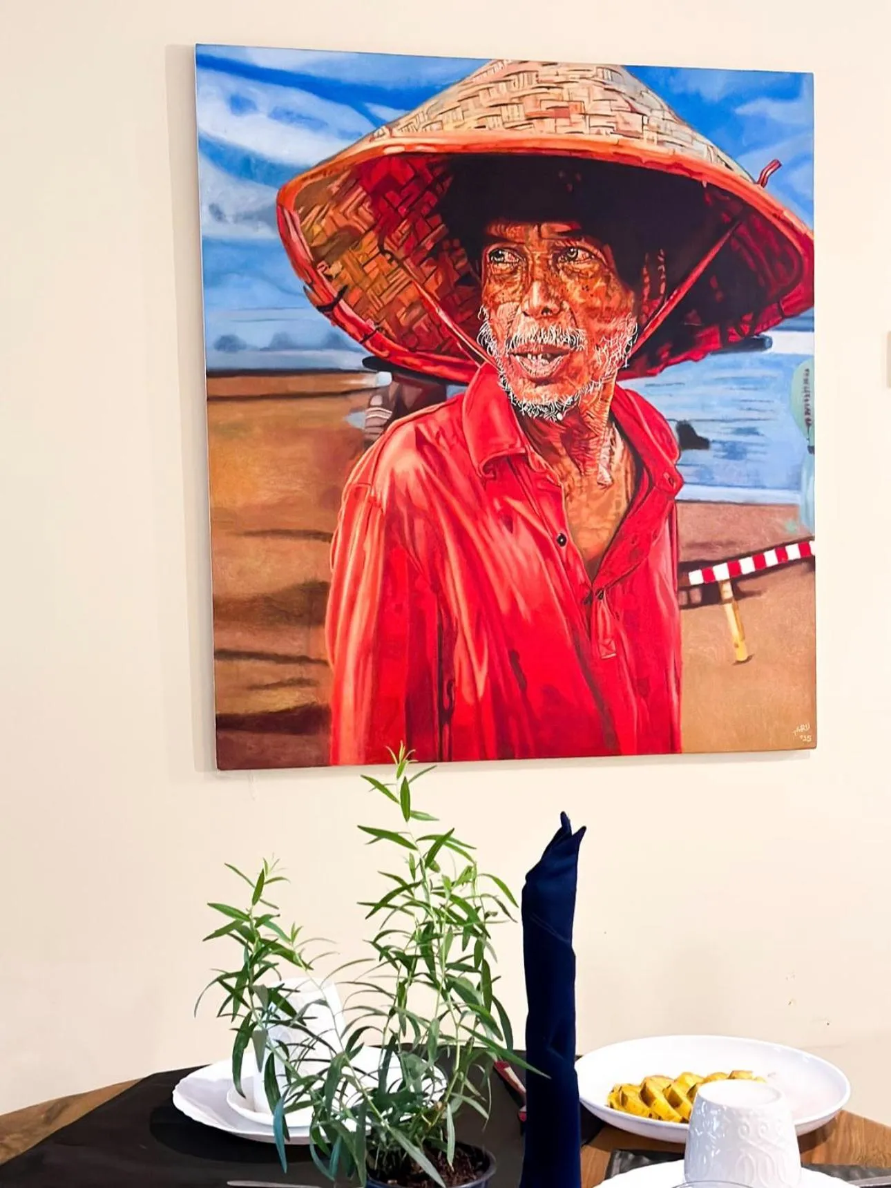 Decorative detail in Karen Plains Hotel Nairobi