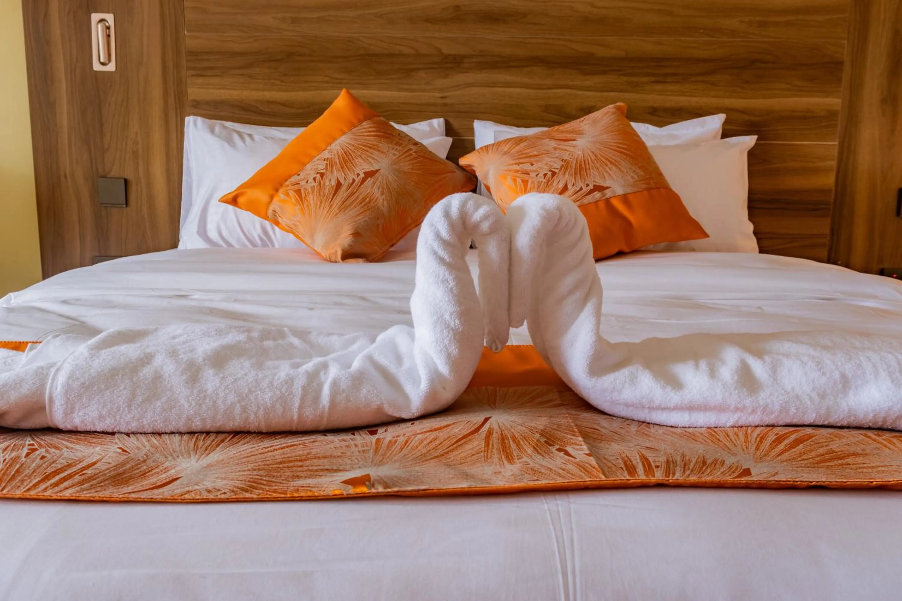 Bed in Karen Plains Hotel Nairobi