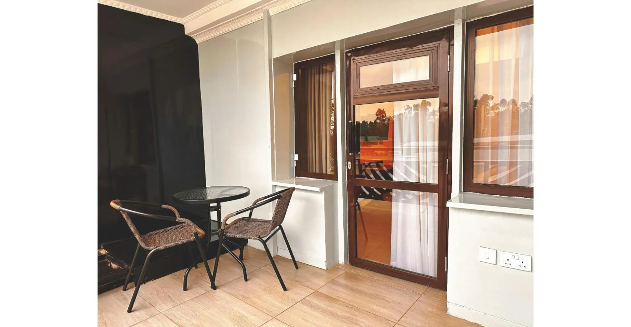 Patio in Karen Plains Hotel Nairobi