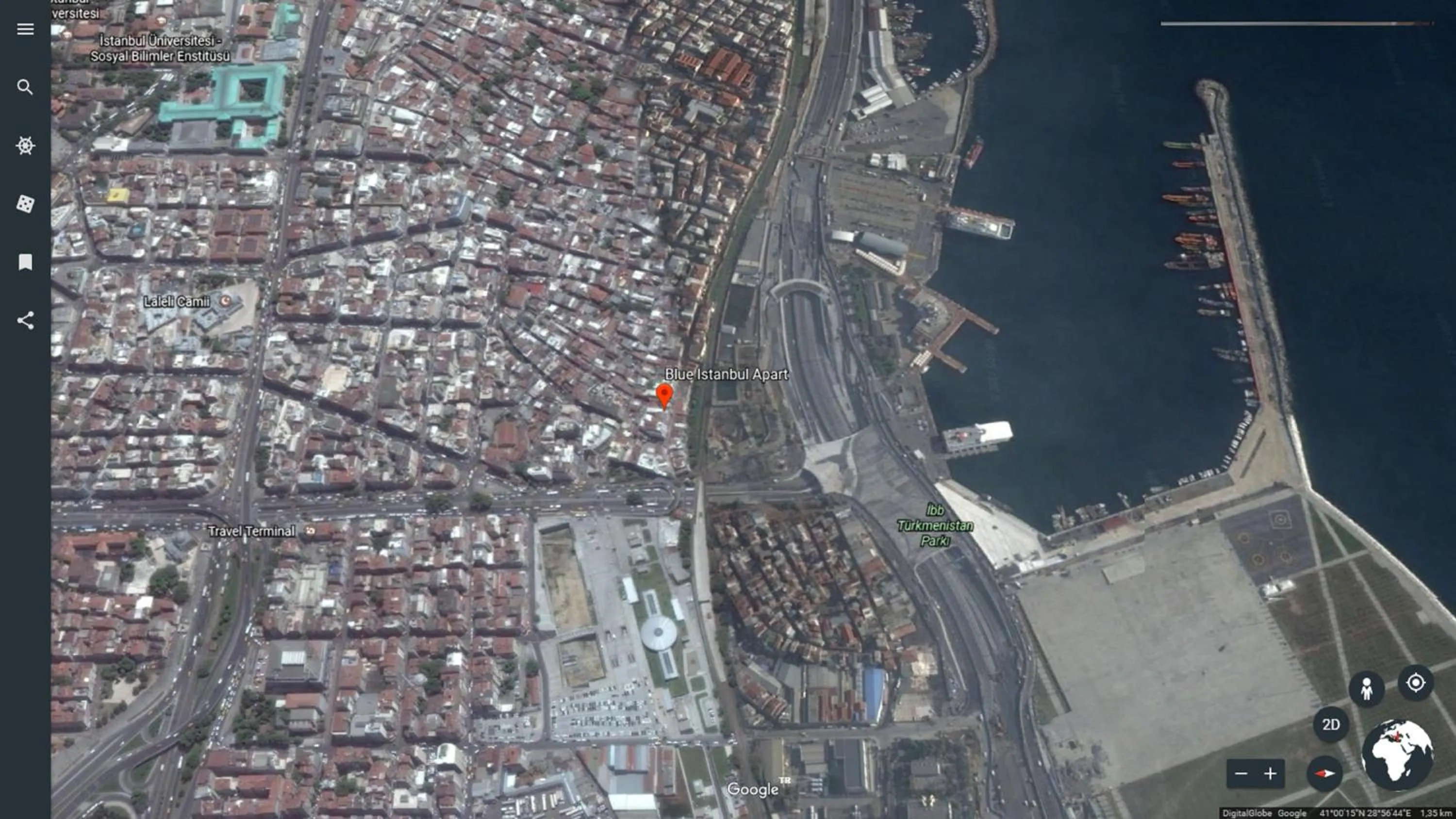 Location in Grafen Hotel