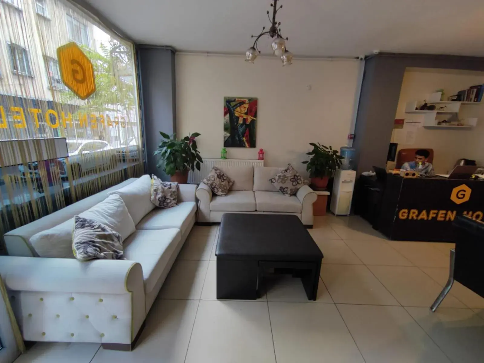 Lobby or reception in Grafen Hotel Lobby or reception in Grafen Hotel