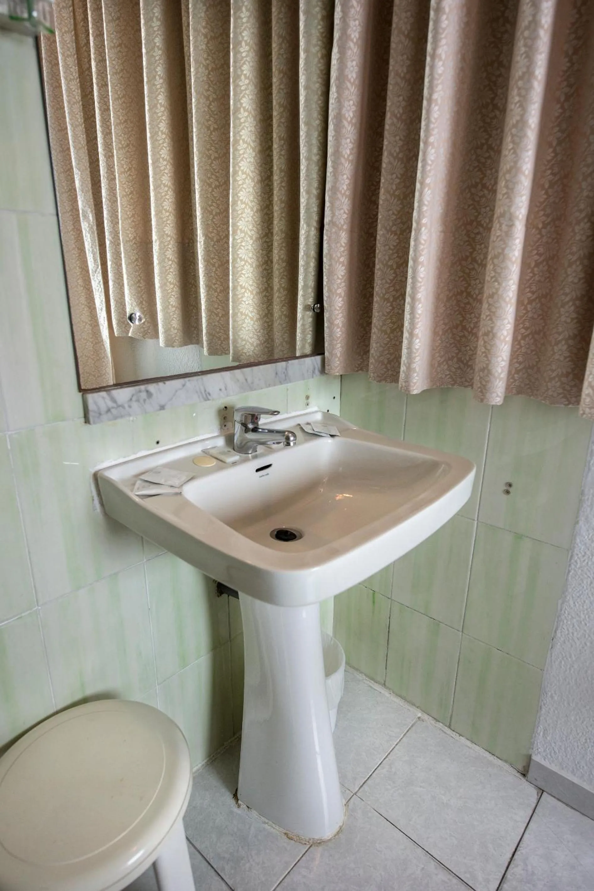 Bathroom in Hostal Santa Barbara