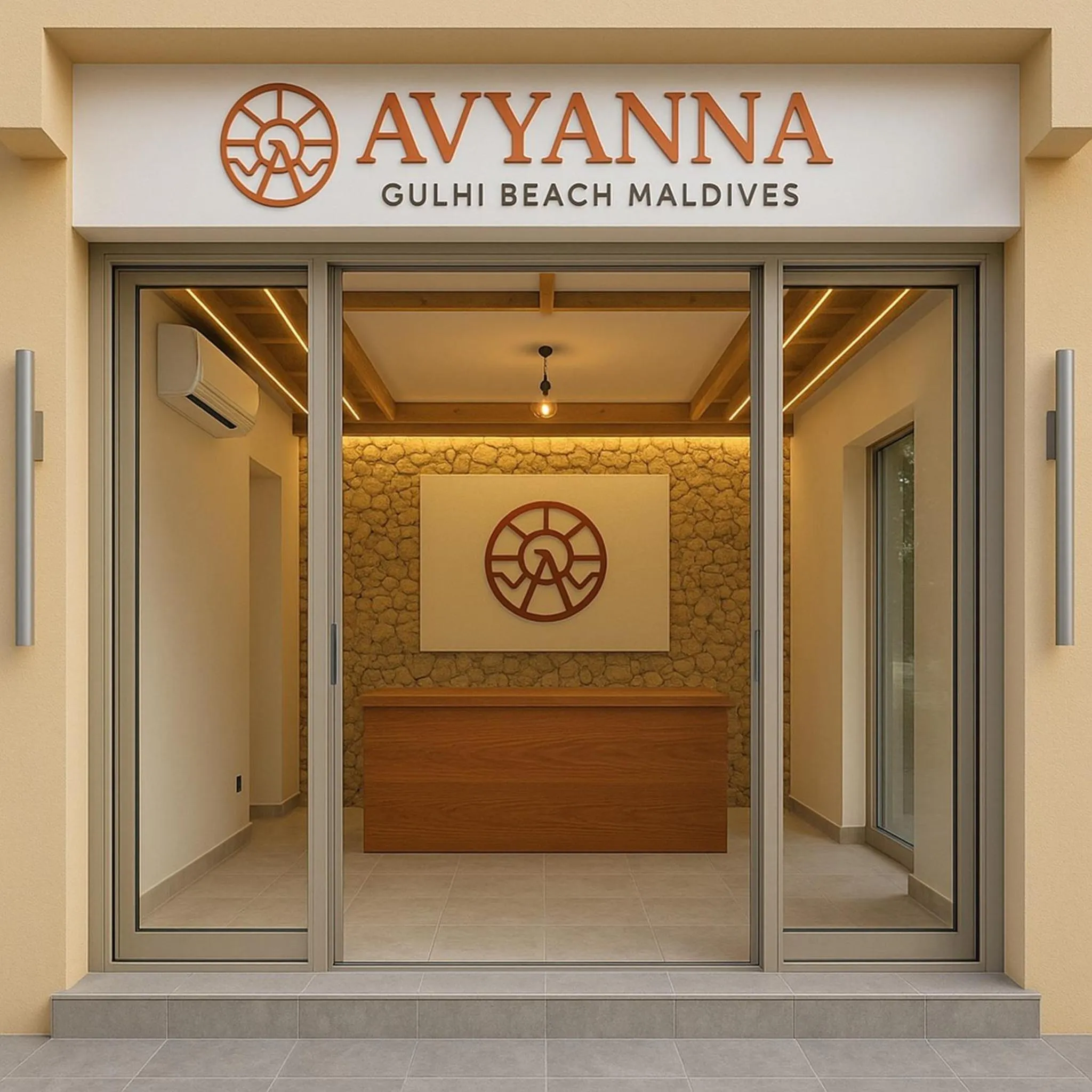 Property building in Avyanna Gulhi Beach Hotel