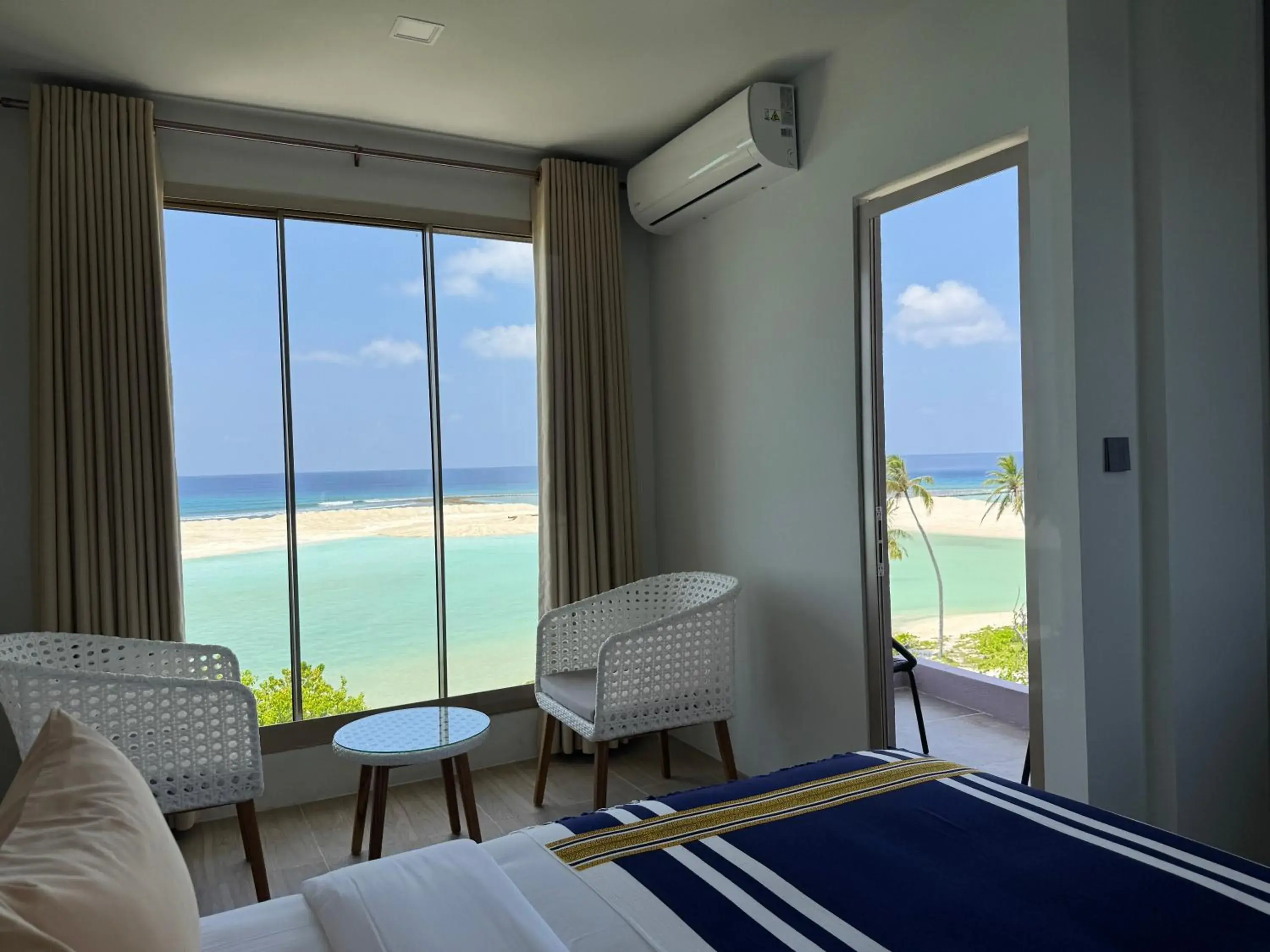 Sea view, Bed in Avyanna Gulhi Beach Hotel Sea view, Bed in Avyanna Gulhi Beach Hotel