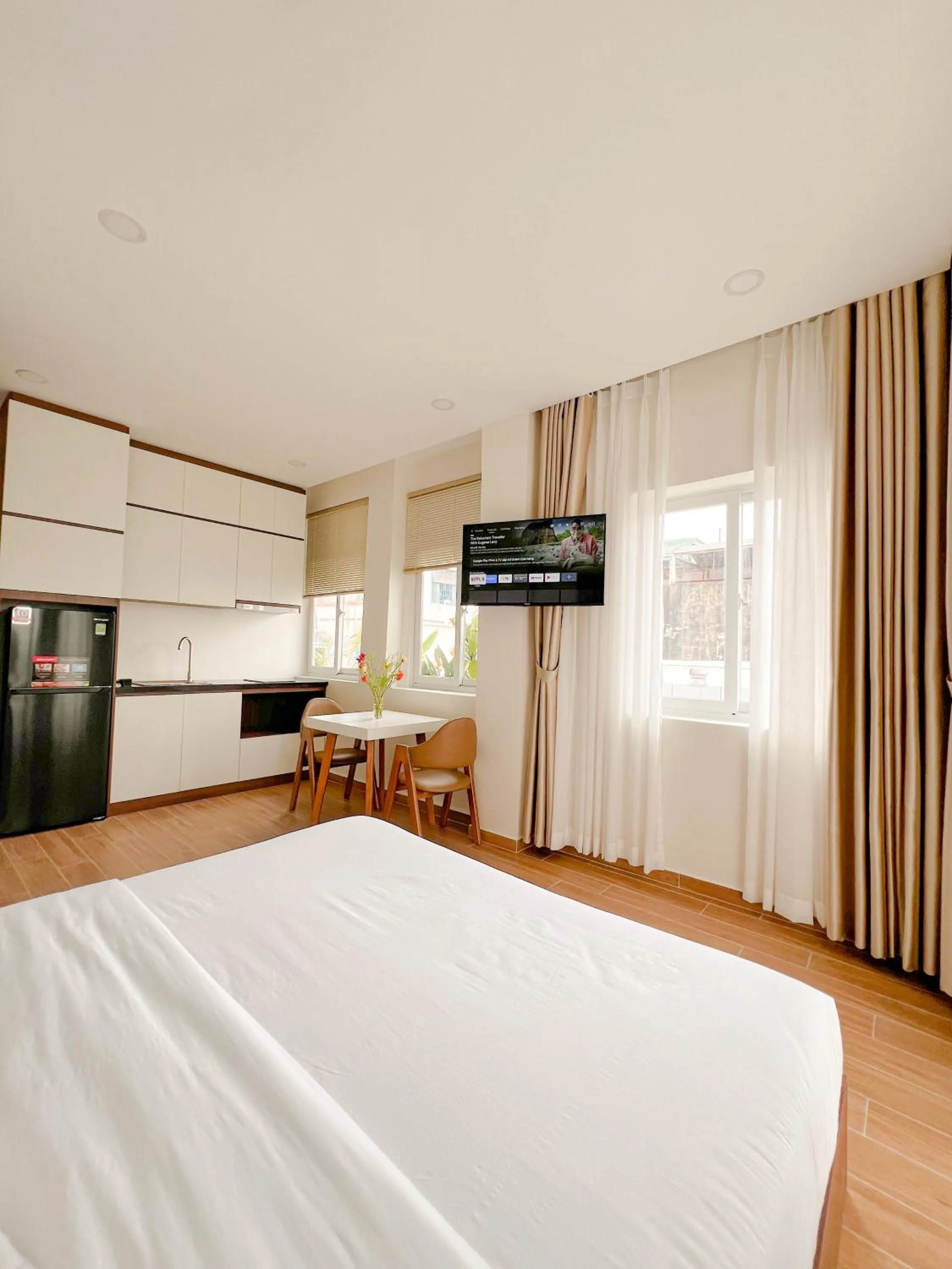 TV and multimedia, Bed in Heyday apartment