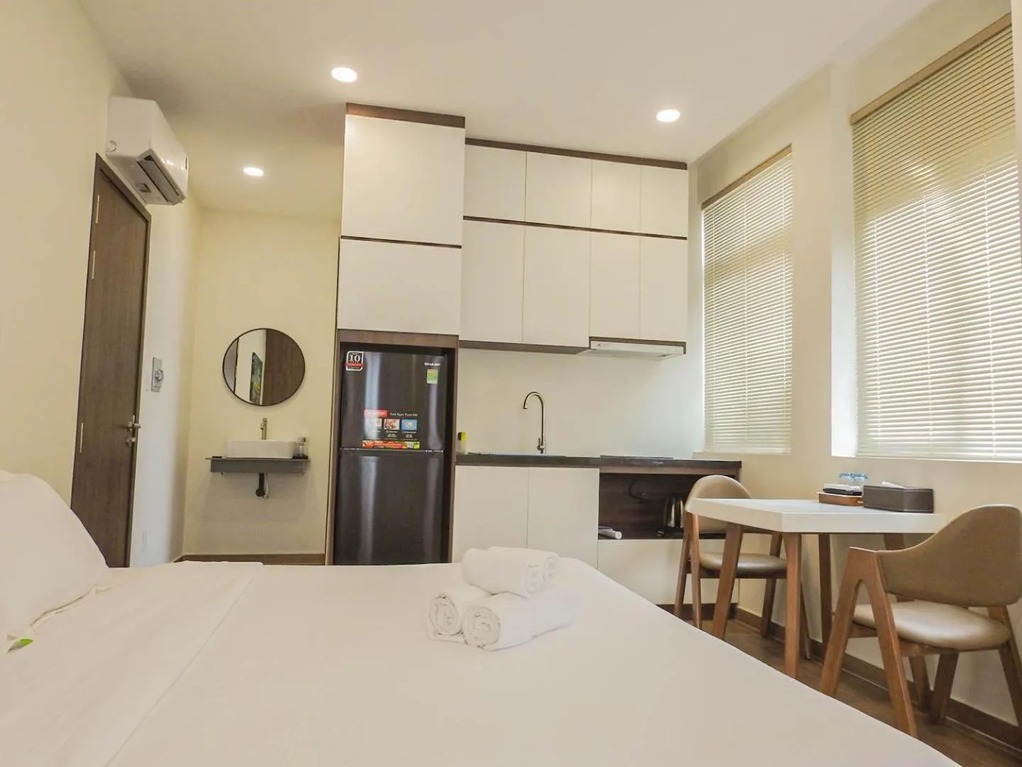 Bed in Heyday apartment