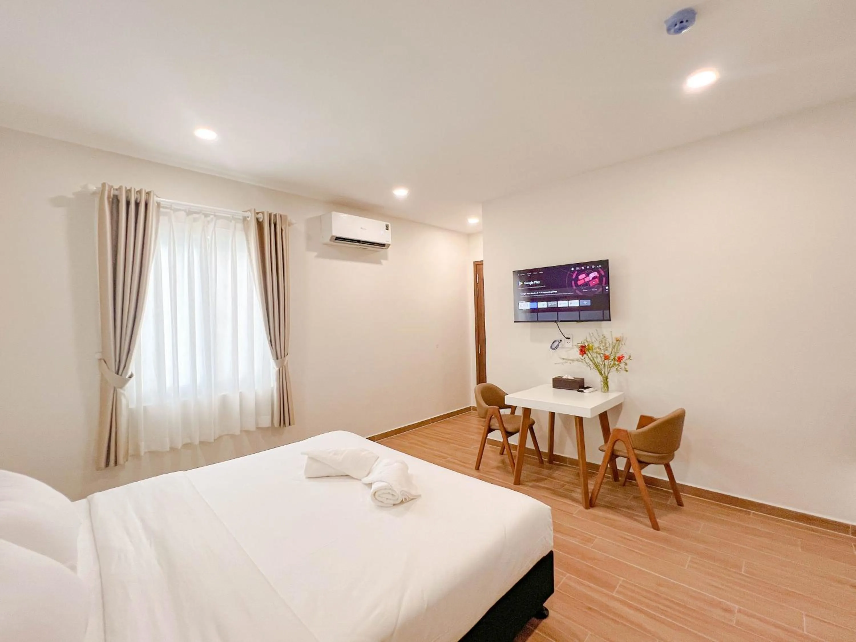 Bed in Heyday apartment