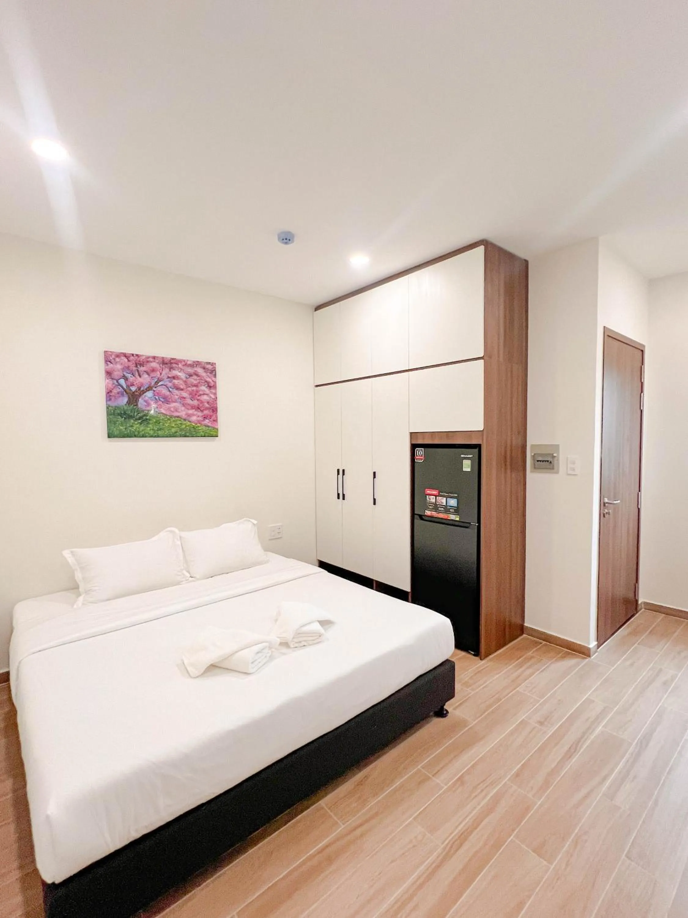 Bed in Heyday apartment