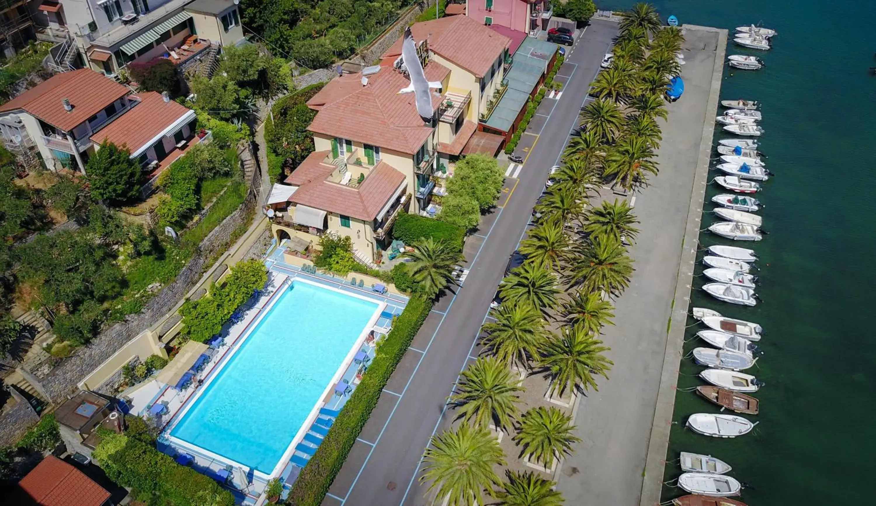 Sea view in Hotel Della Baia Sea view in Hotel Della Baia