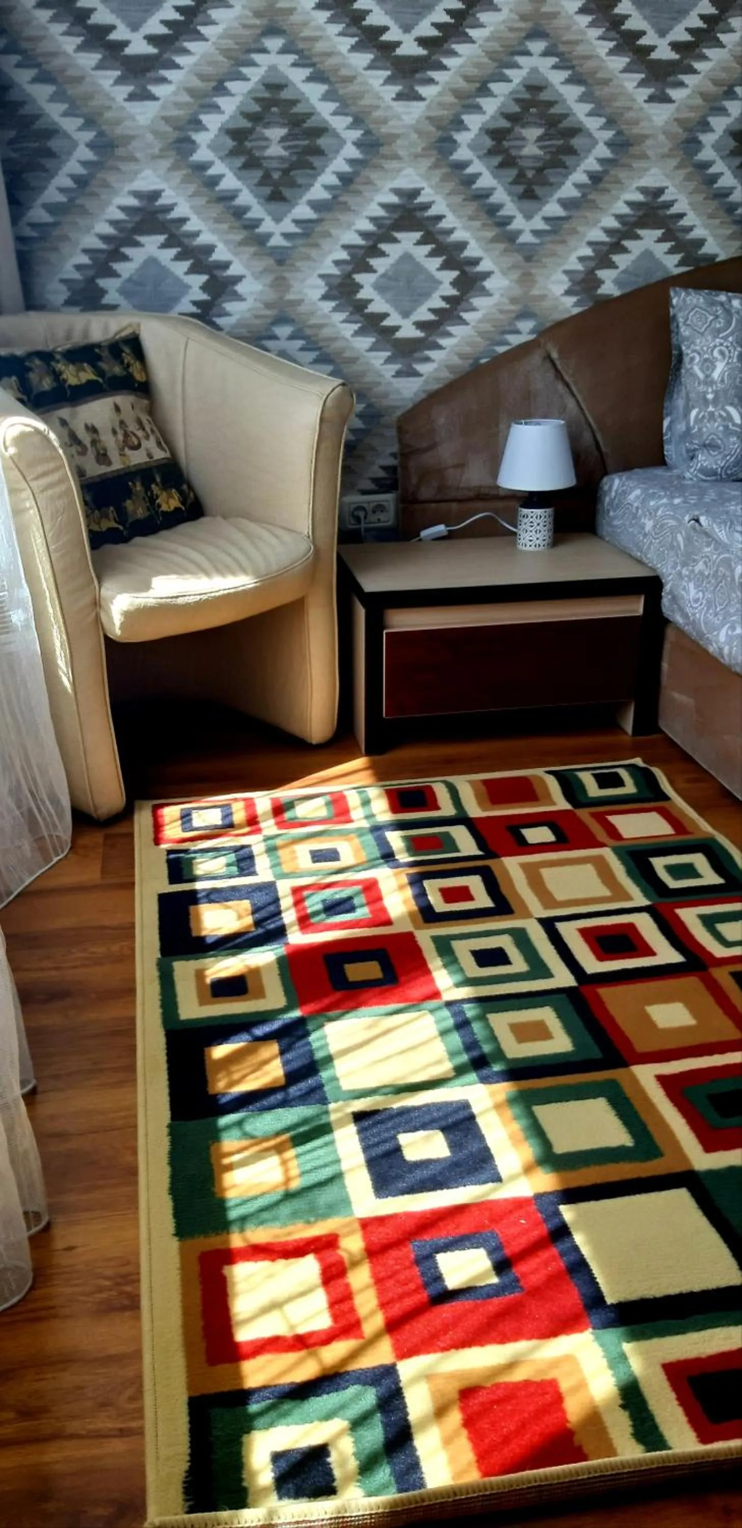 Bed in Apartment Siracuza Mamaia Nord