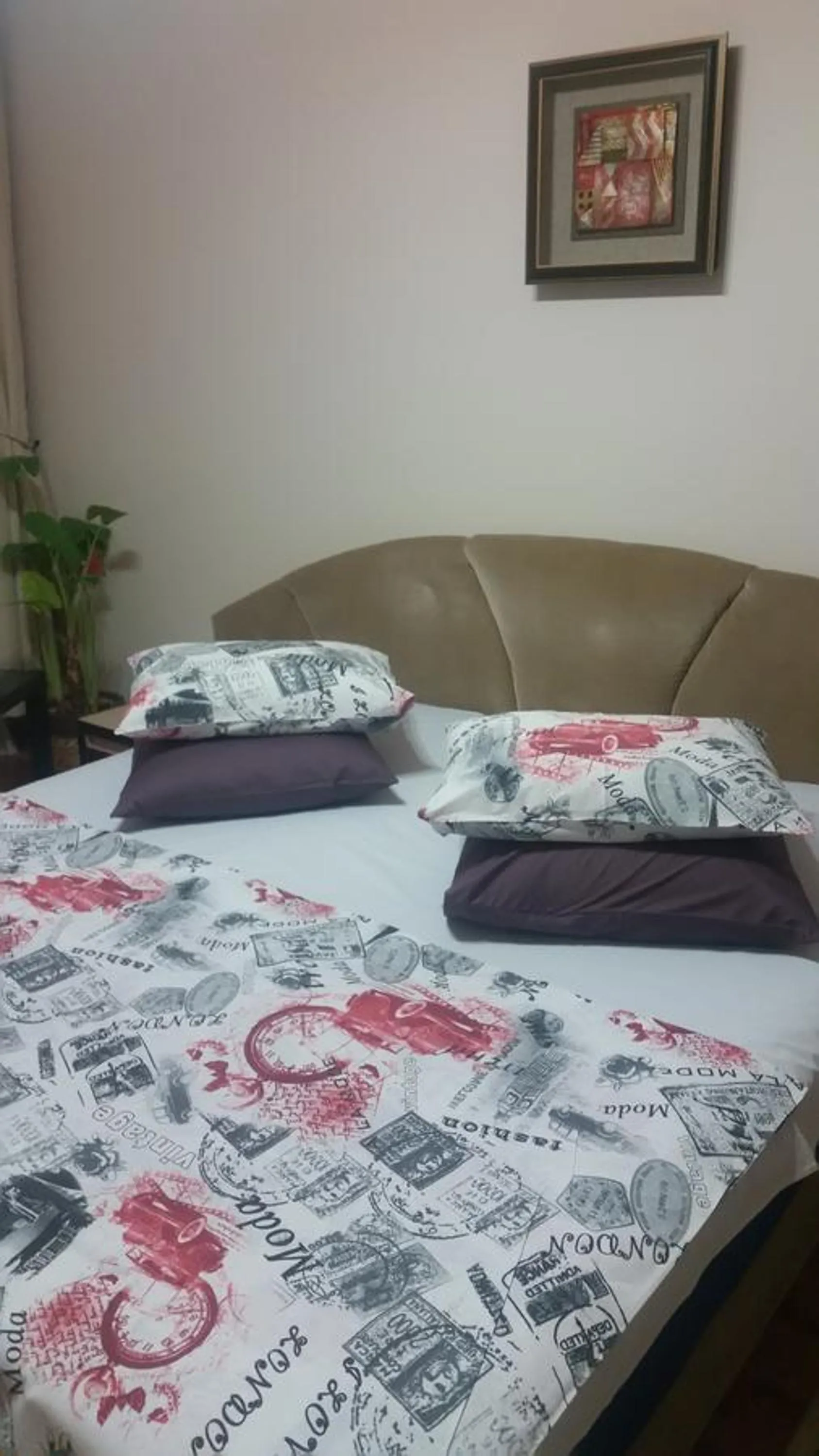 Bed in Apartment Siracuza Mamaia Nord
