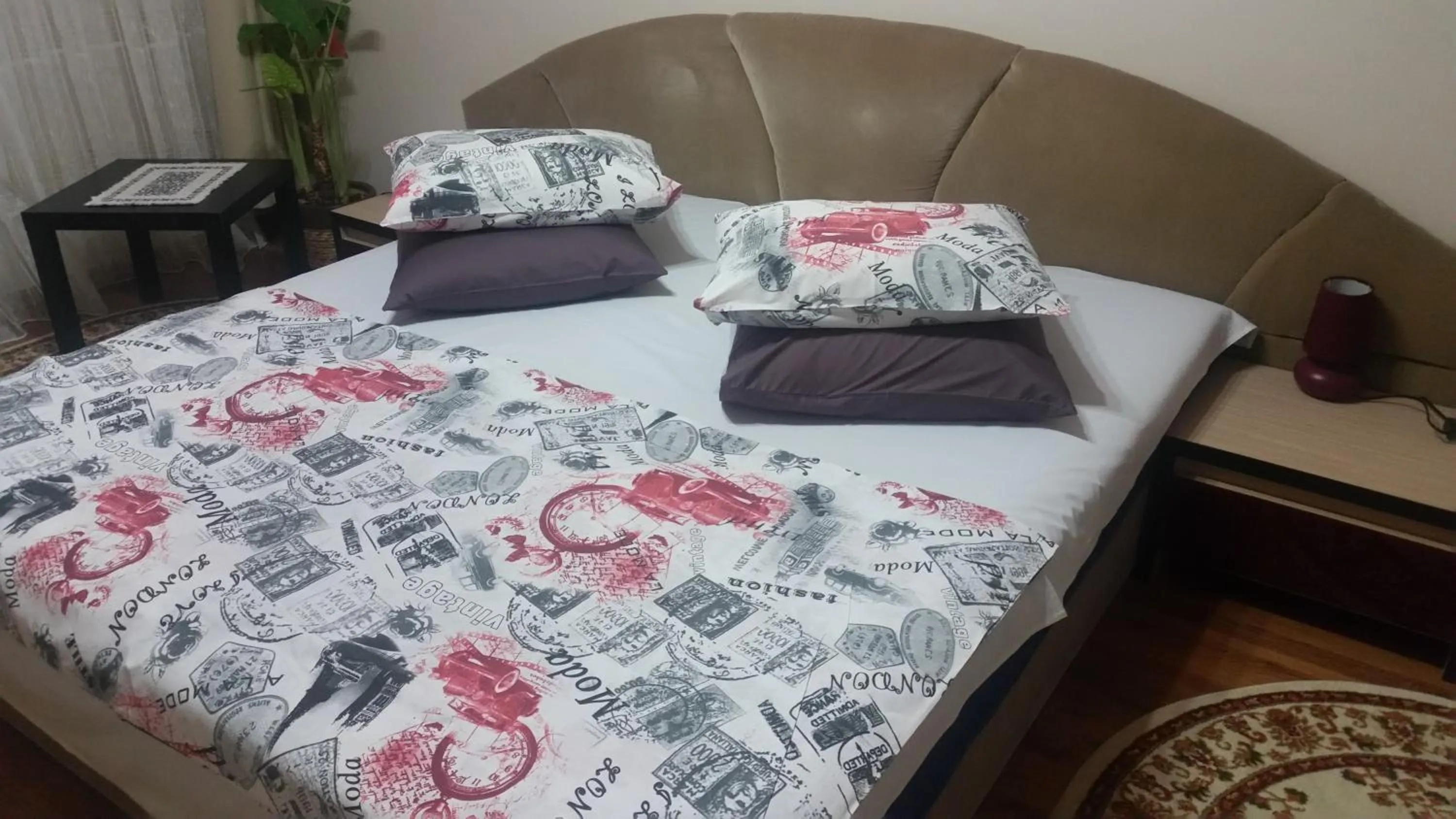Bed in Apartment Siracuza Mamaia Nord