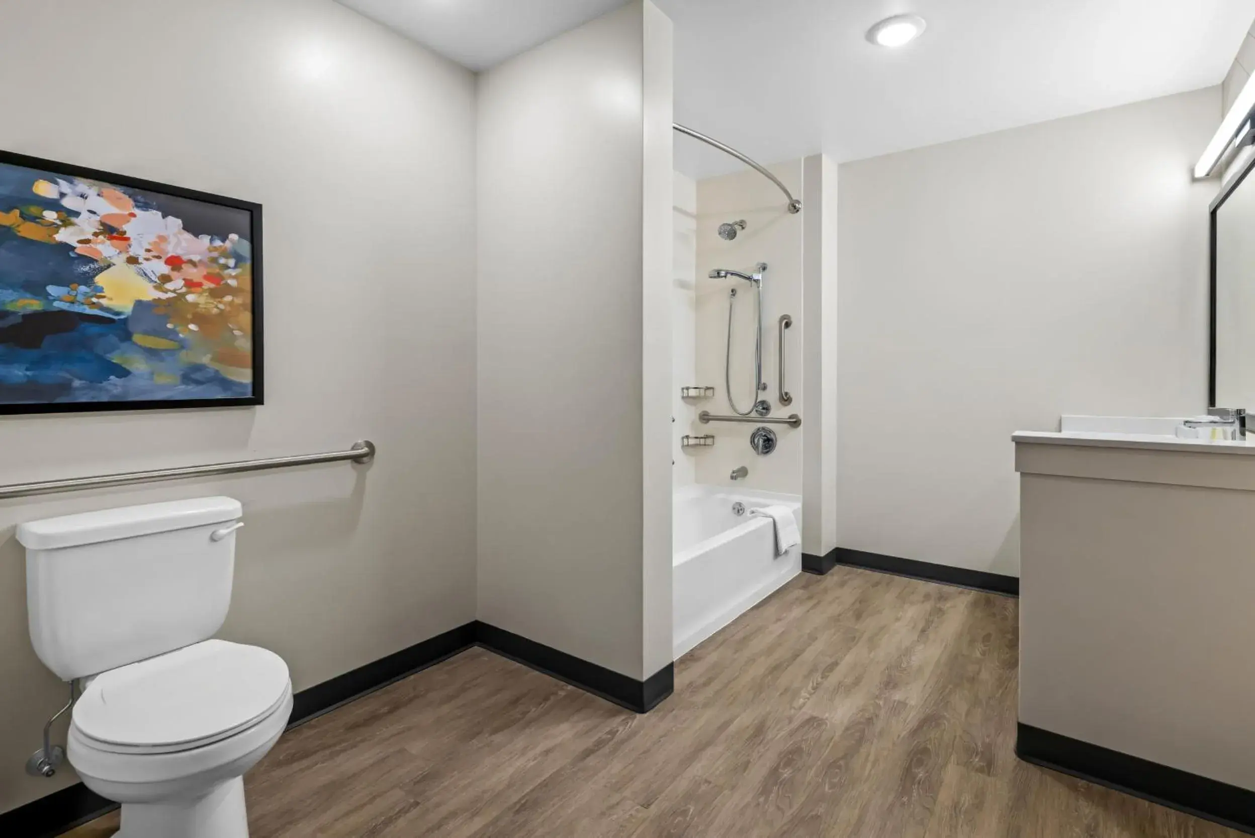 Queen Suite with Two Queen Beds and Sofa - Disability Access/Non Smoking in Everhome Suites Rochester Greece Queen Suite with Two Queen Beds and Sofa - Disability Access/Non Smoking in Everhome Suites Rochester Greece