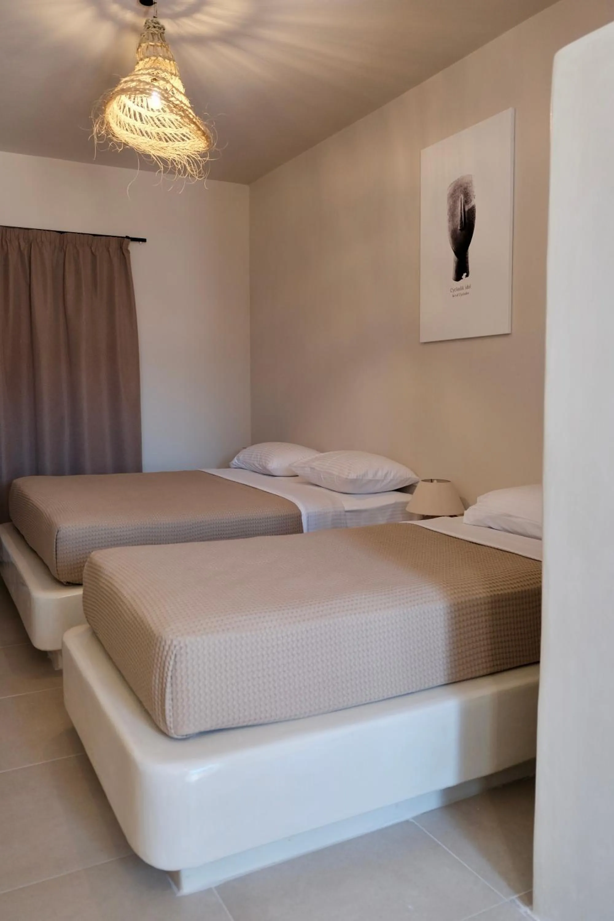 Bed in Cycladic Charm