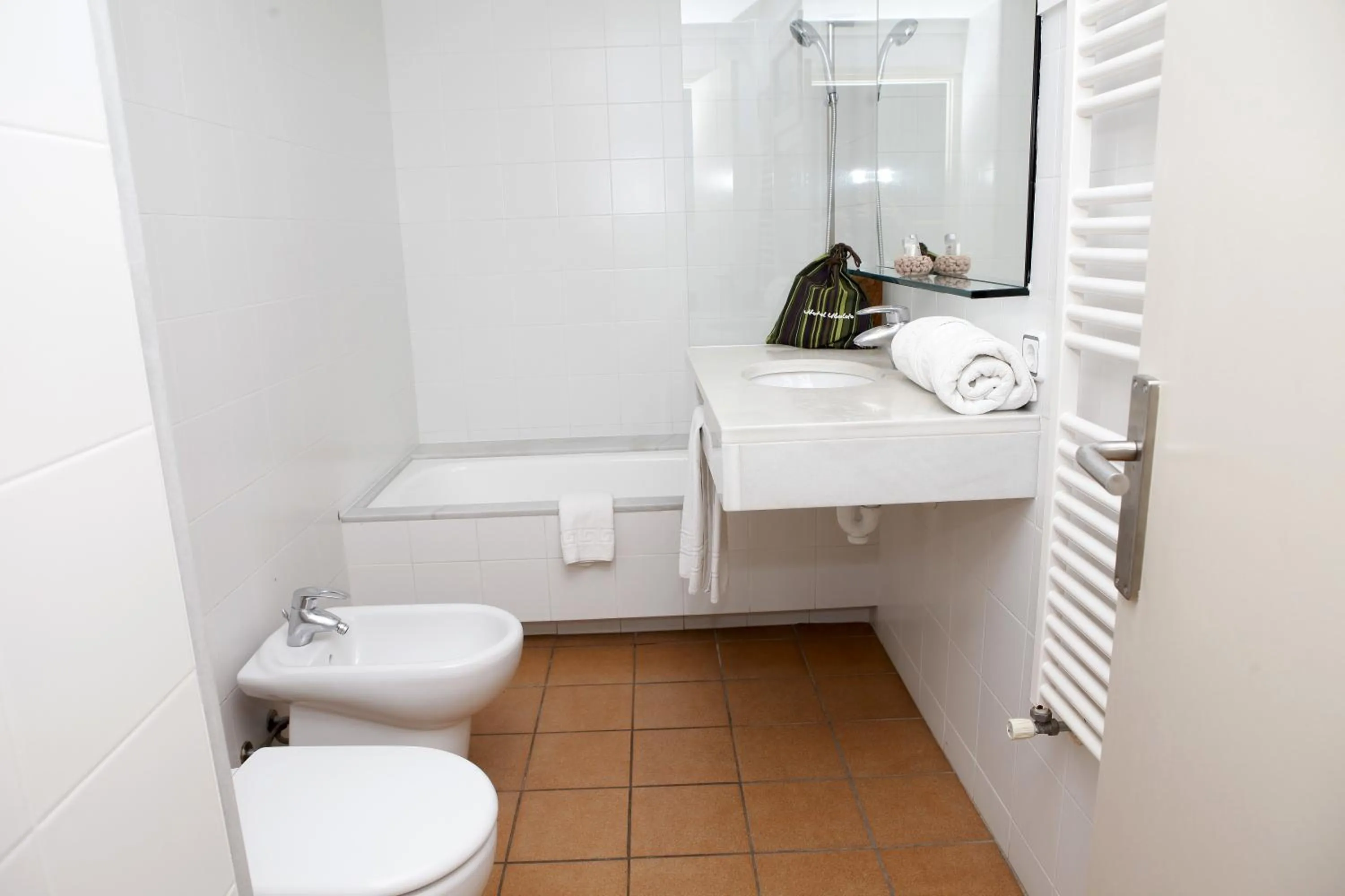 Bathroom in Hotel Ubaldo