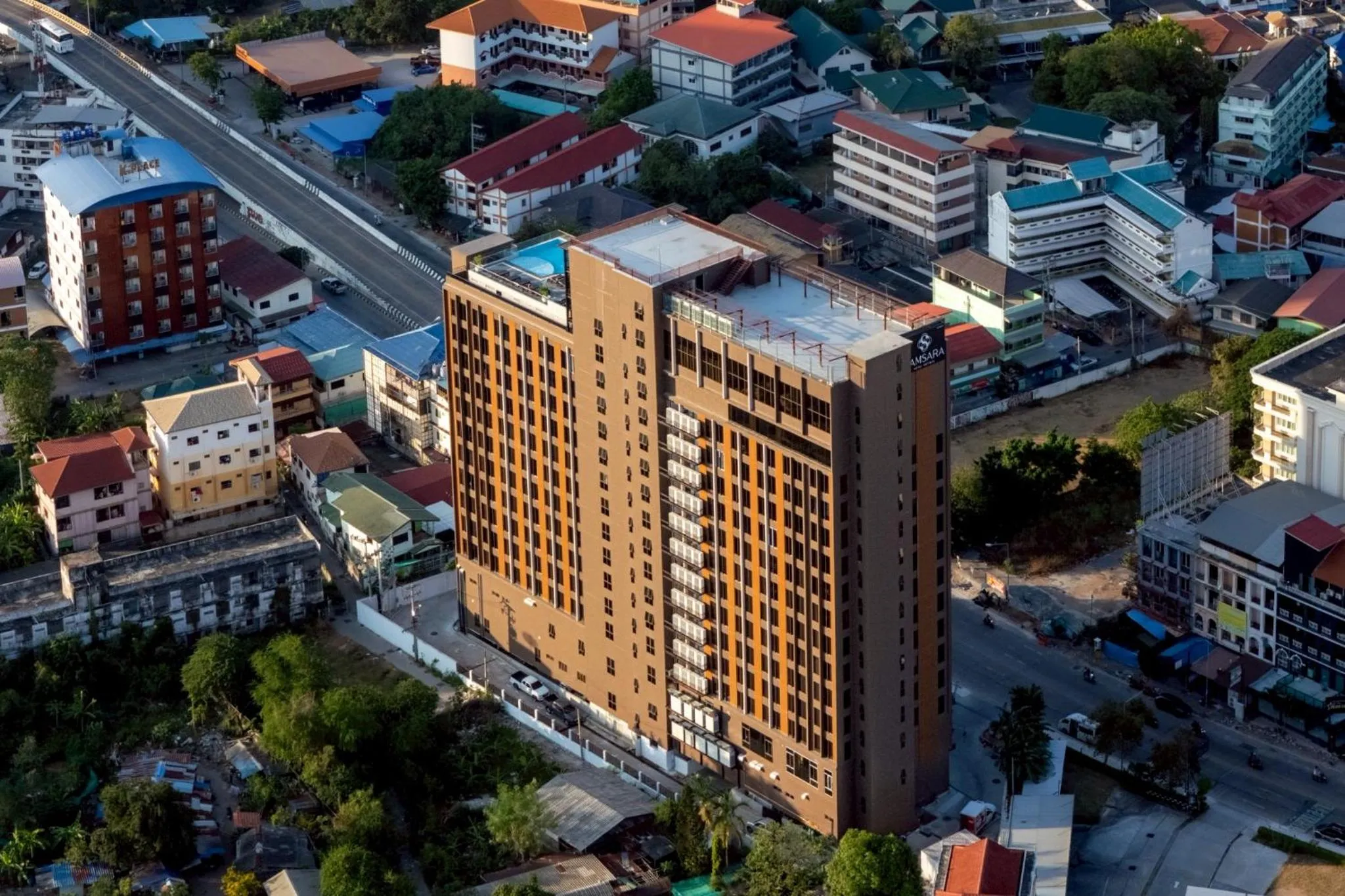 Property building in Samsara Hotel Pattaya
