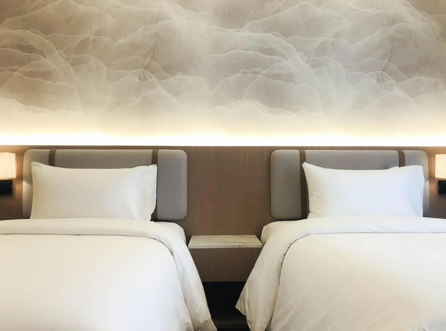 Bed in Samsara Hotel Pattaya