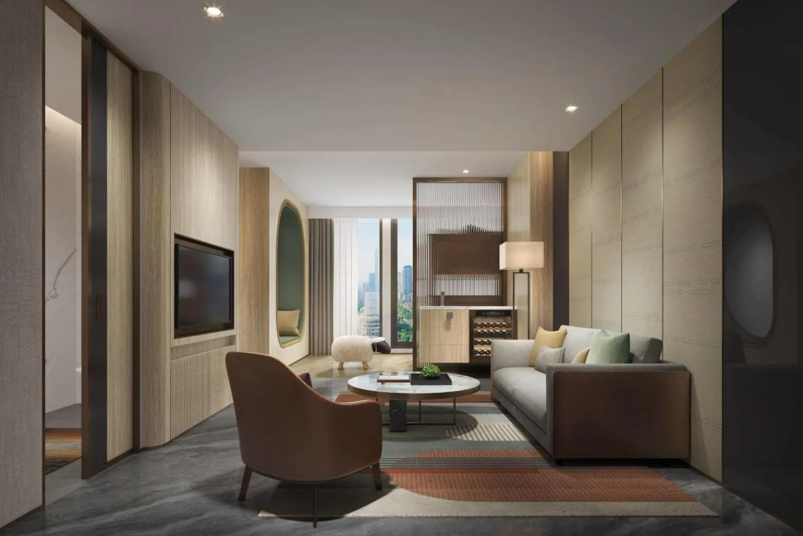 Living room in Samsara Hotel Pattaya