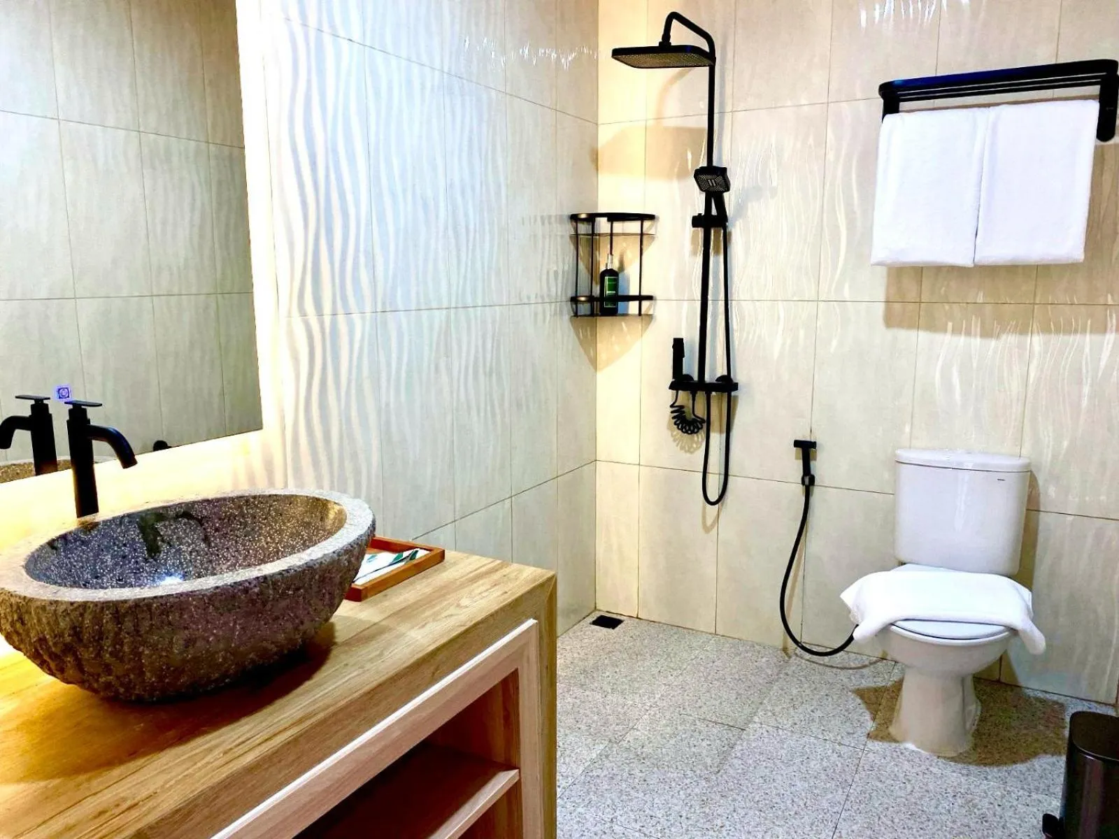 Bathroom in Tebing View Glamping, Azana Hotels Collection