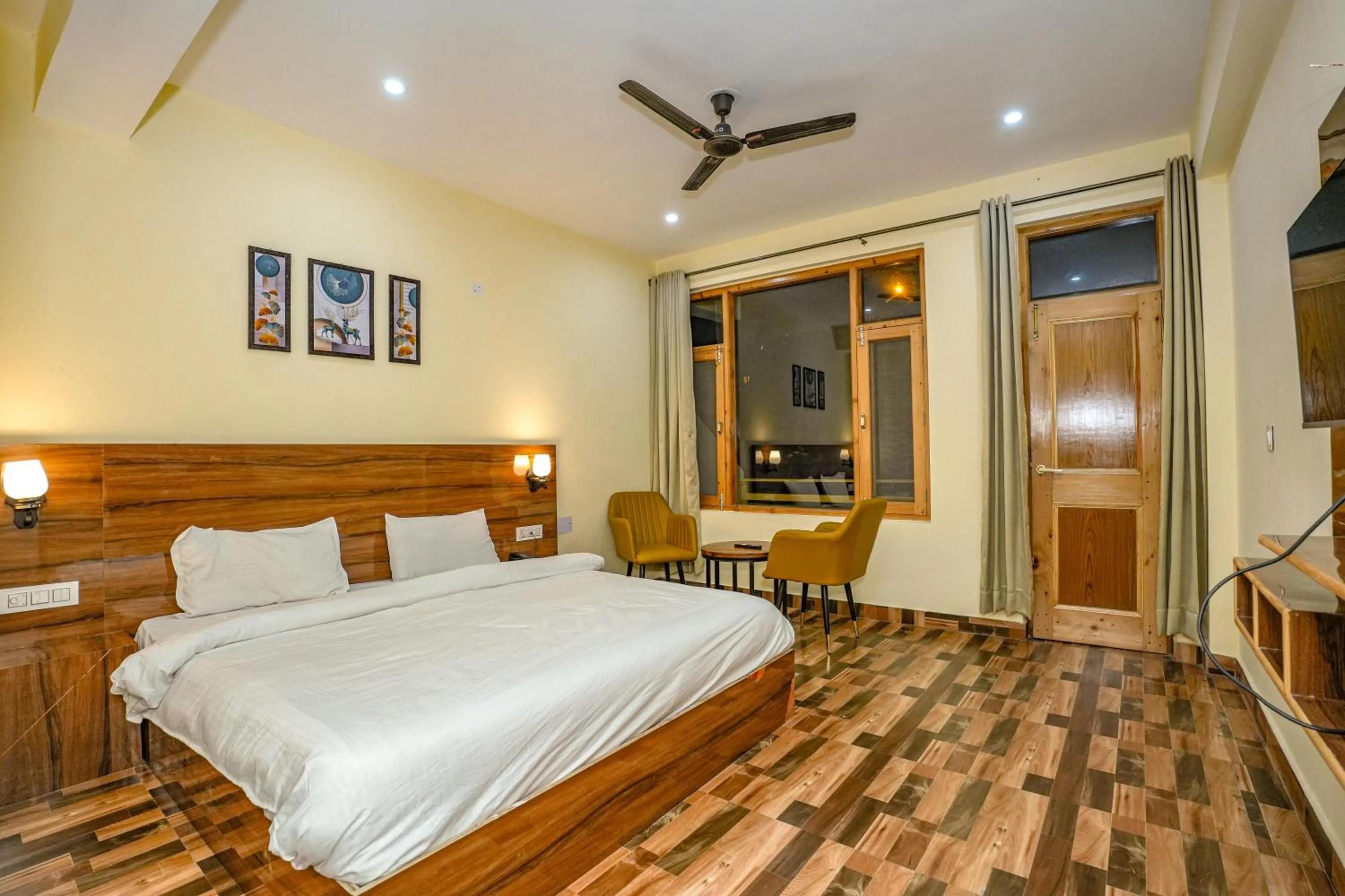 Photo of the whole room, Bed in The Himalayan Stories - A Riverside Heaven Resort