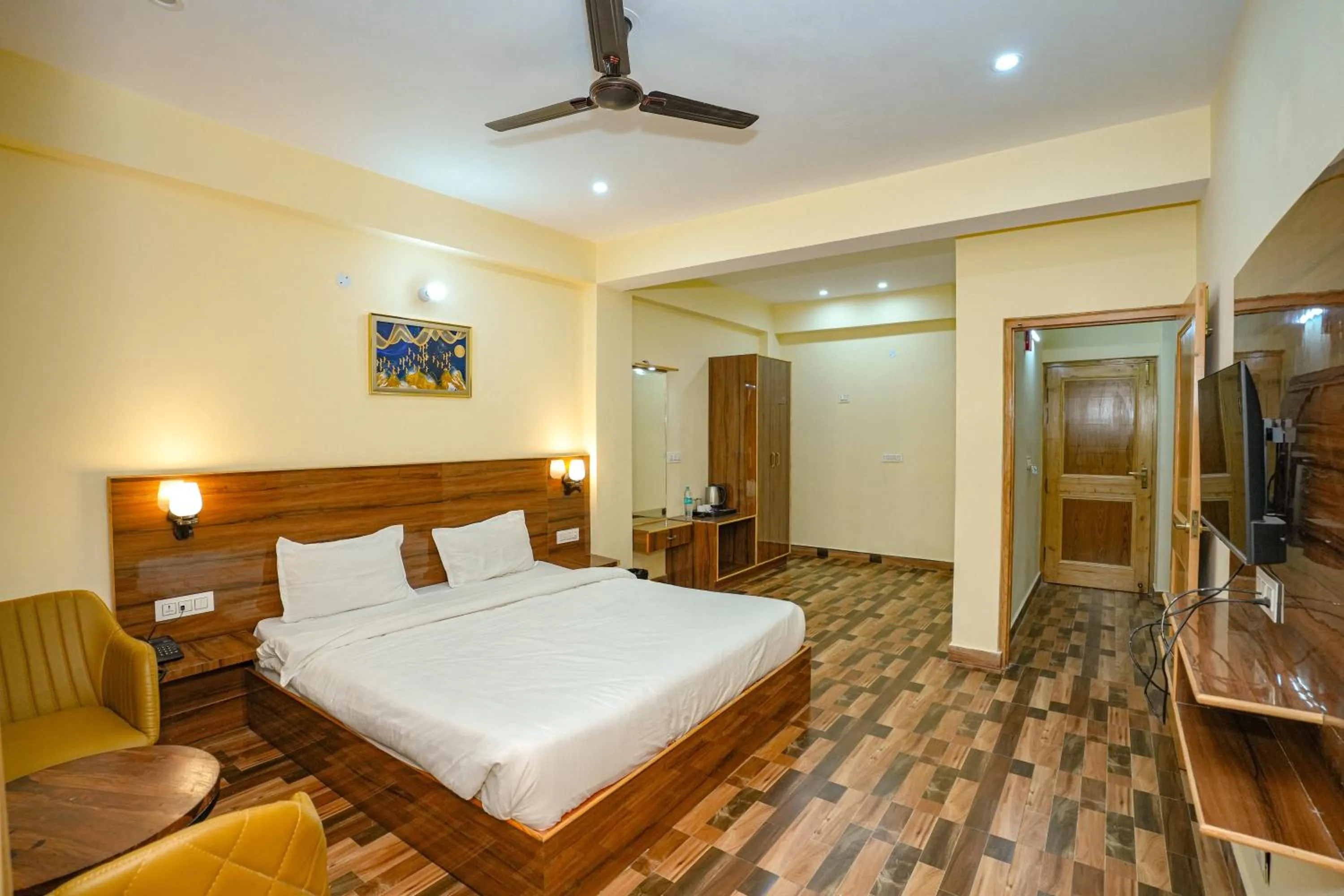 Photo of the whole room, Bed in The Himalayan Stories - A Riverside Heaven Resort