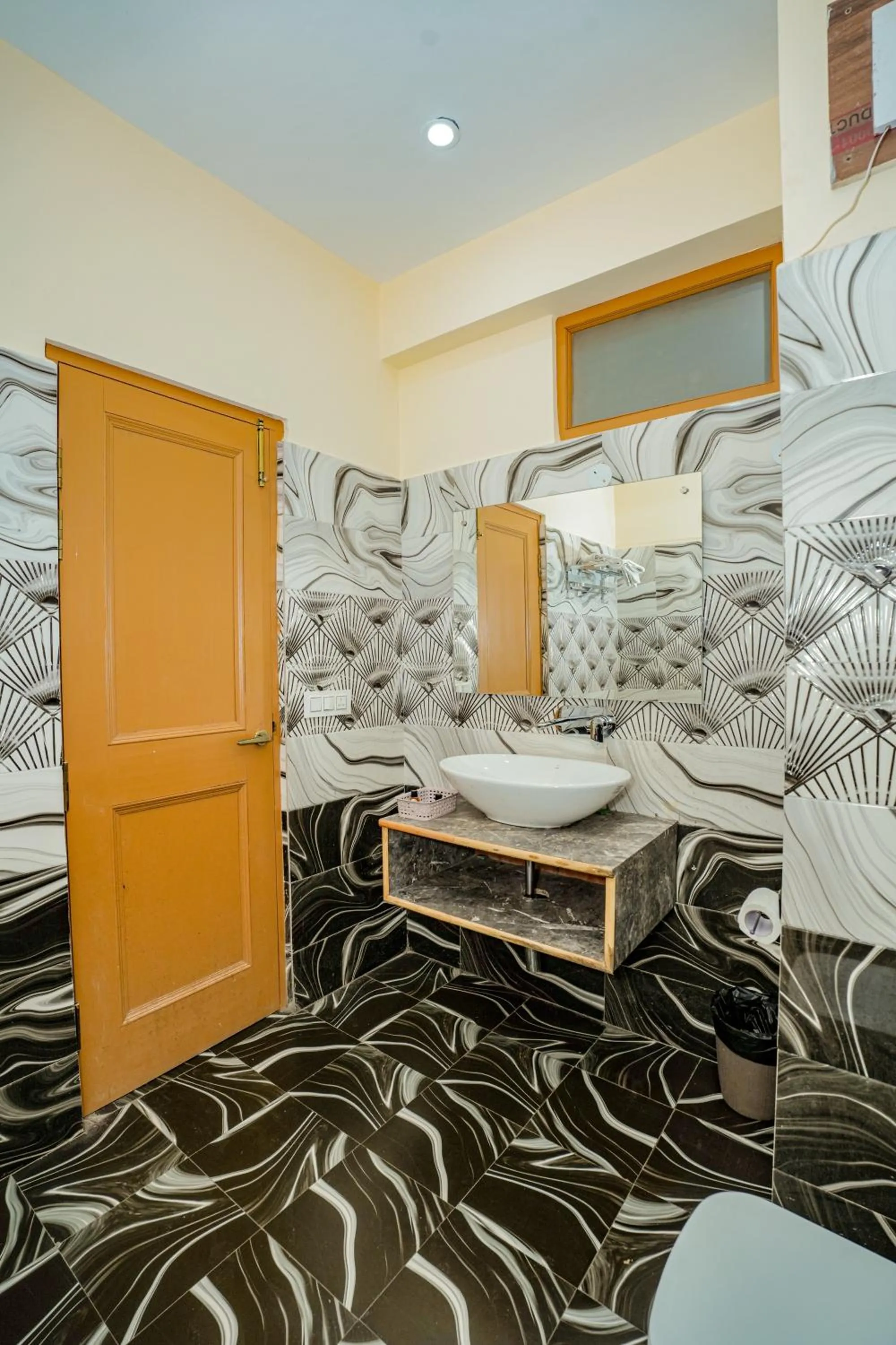 Bathroom, Bed in The Himalayan Stories - A Riverside Heaven Resort