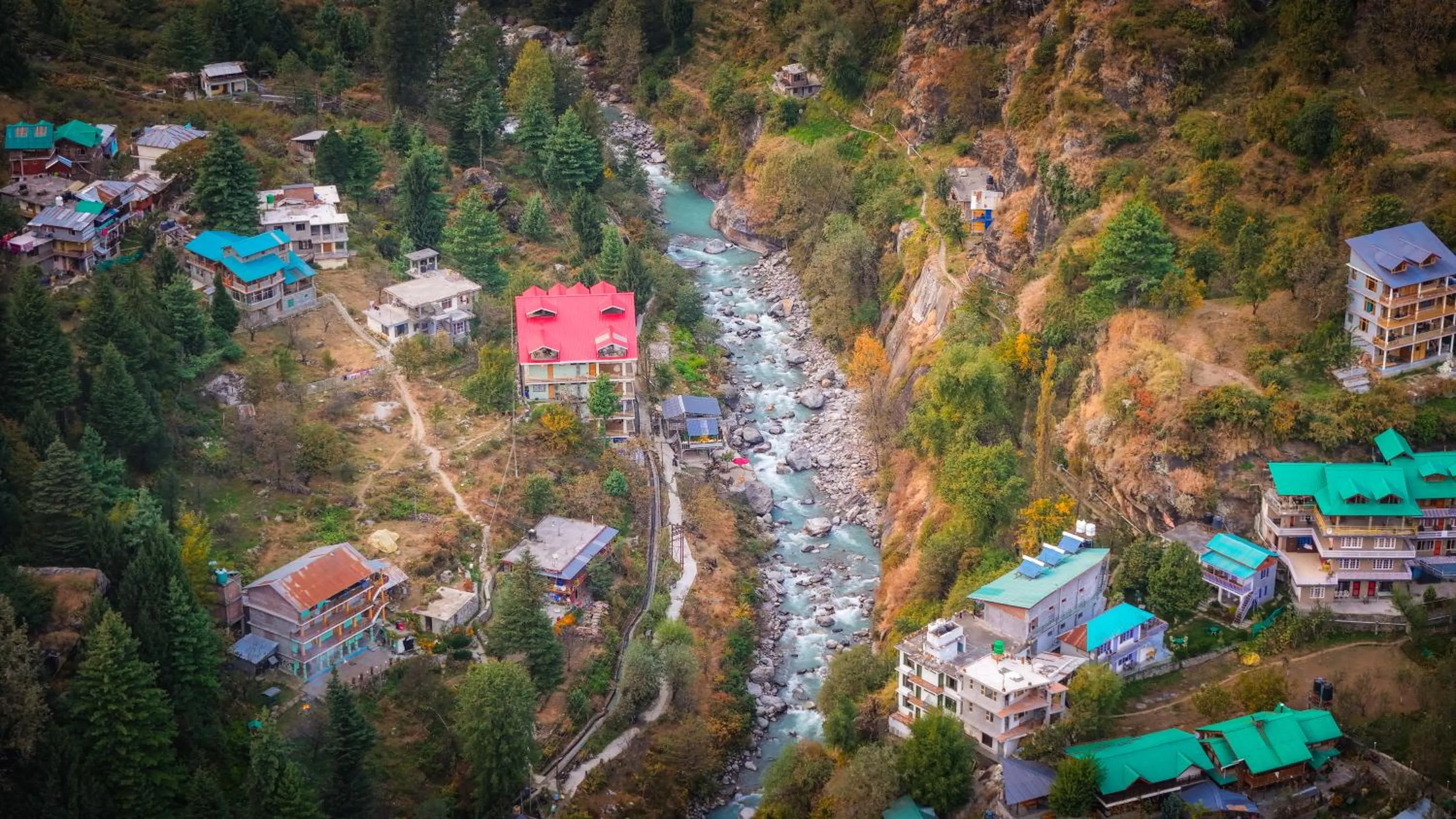 Property building in The Himalayan Stories - A Riverside Heaven Resort