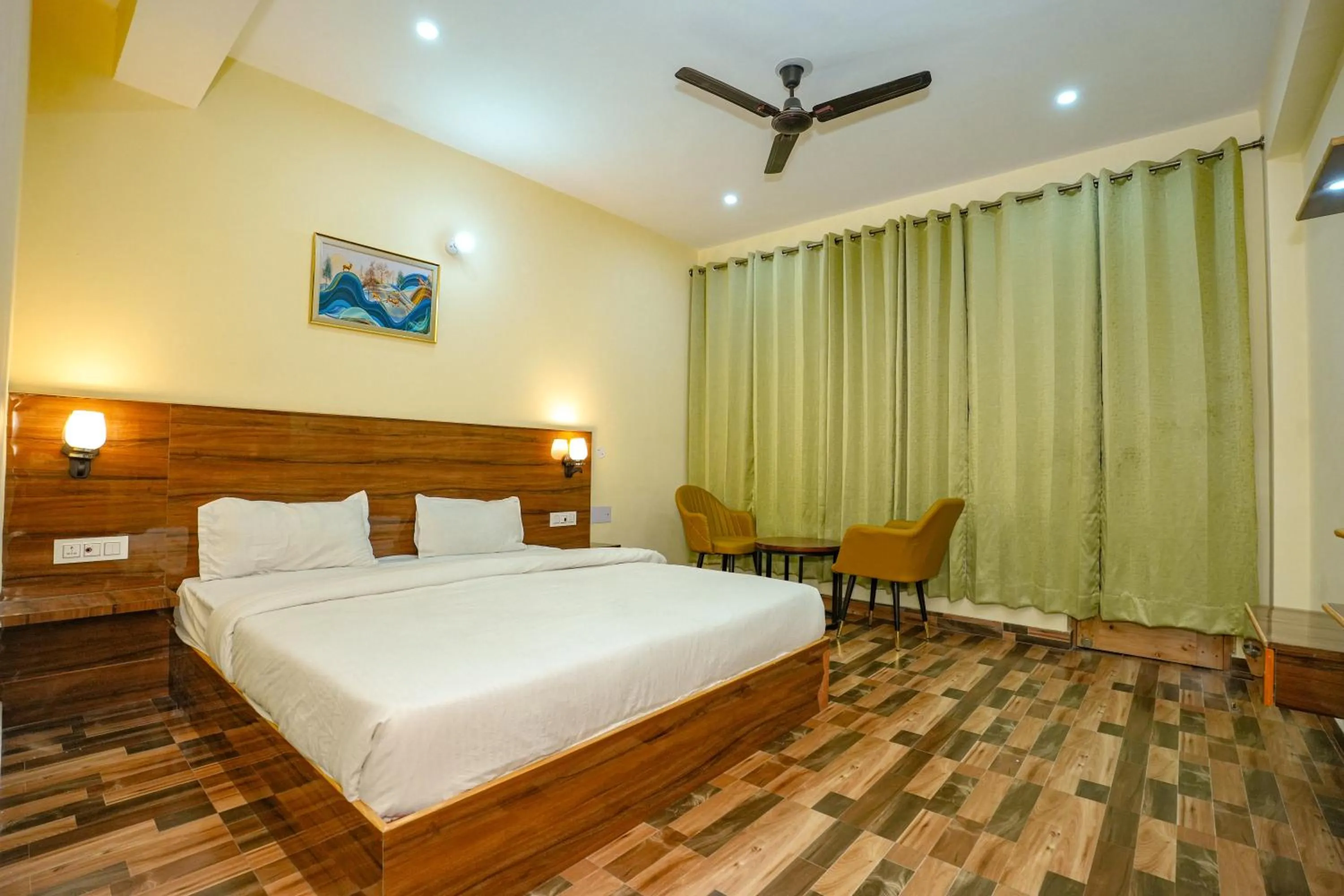 Bed in The Himalayan Stories - A Riverside Heaven Resort