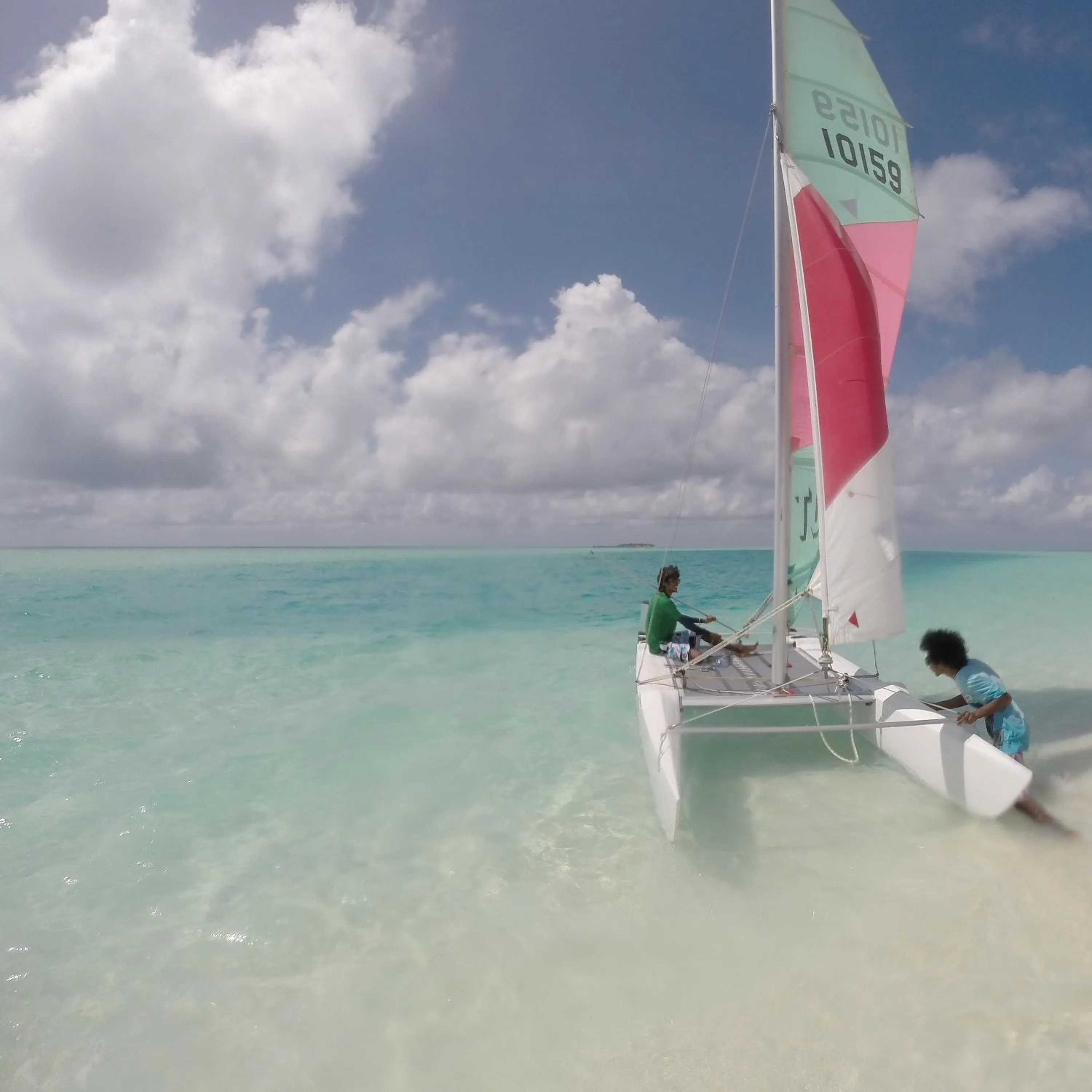 Beach in Palm Residence