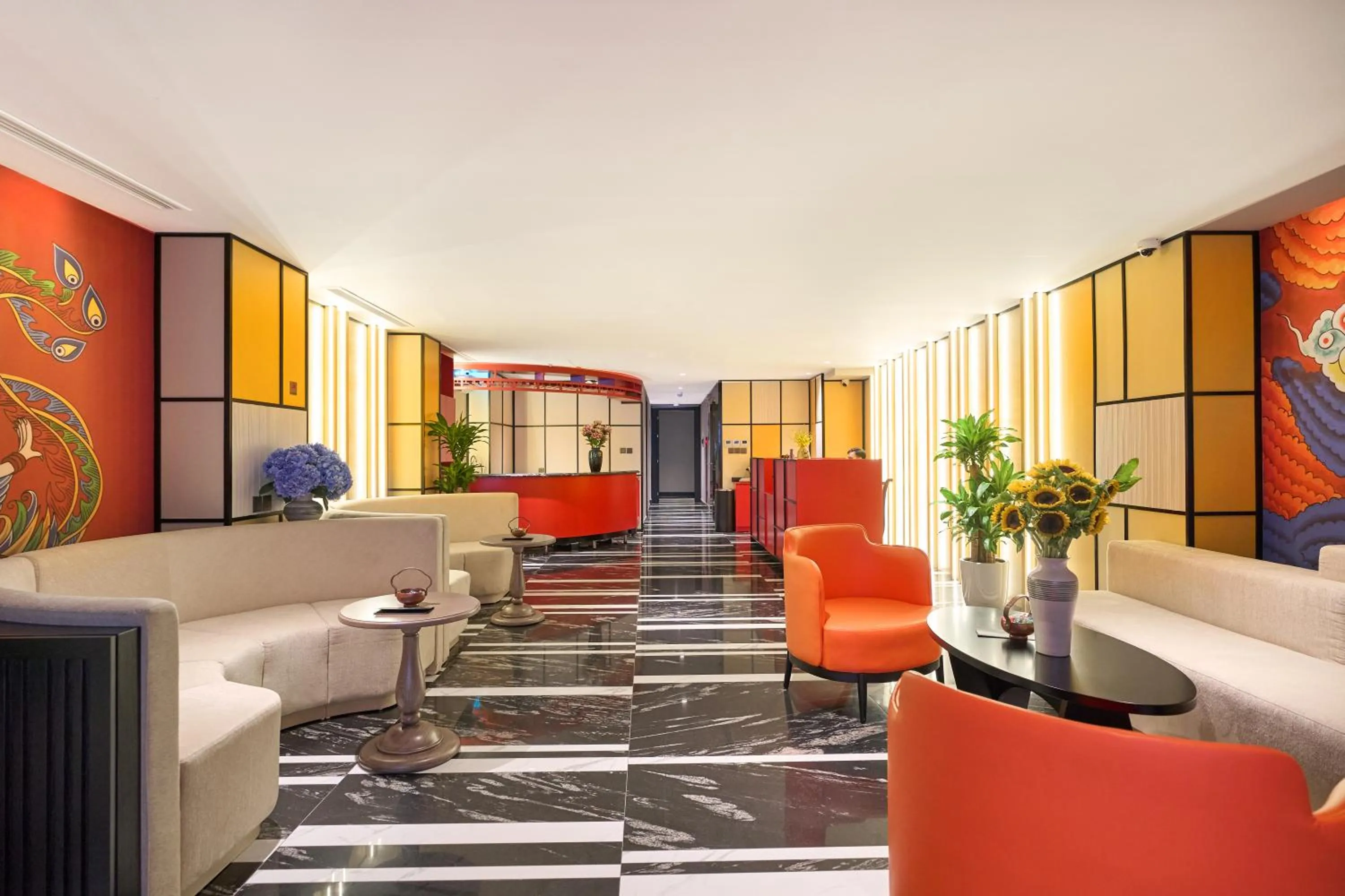 Lobby or reception in Solaria Tesori Hotel