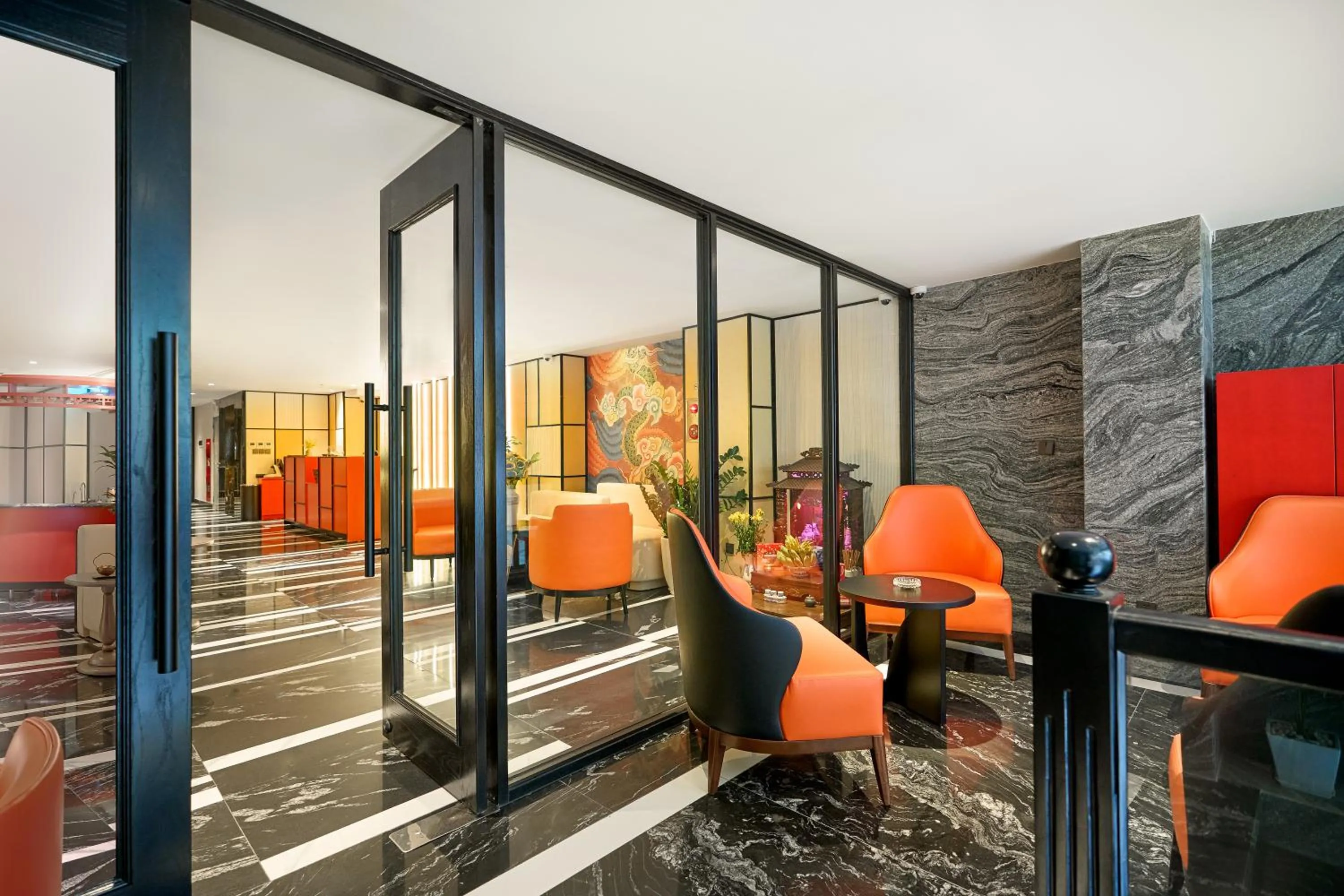 Seating area in Solaria Tesori Hotel