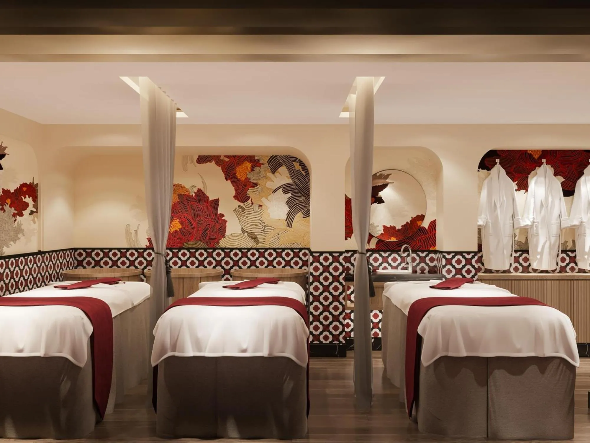 Spa and wellness centre/facilities, Bed in Solaria Tesori Hotel