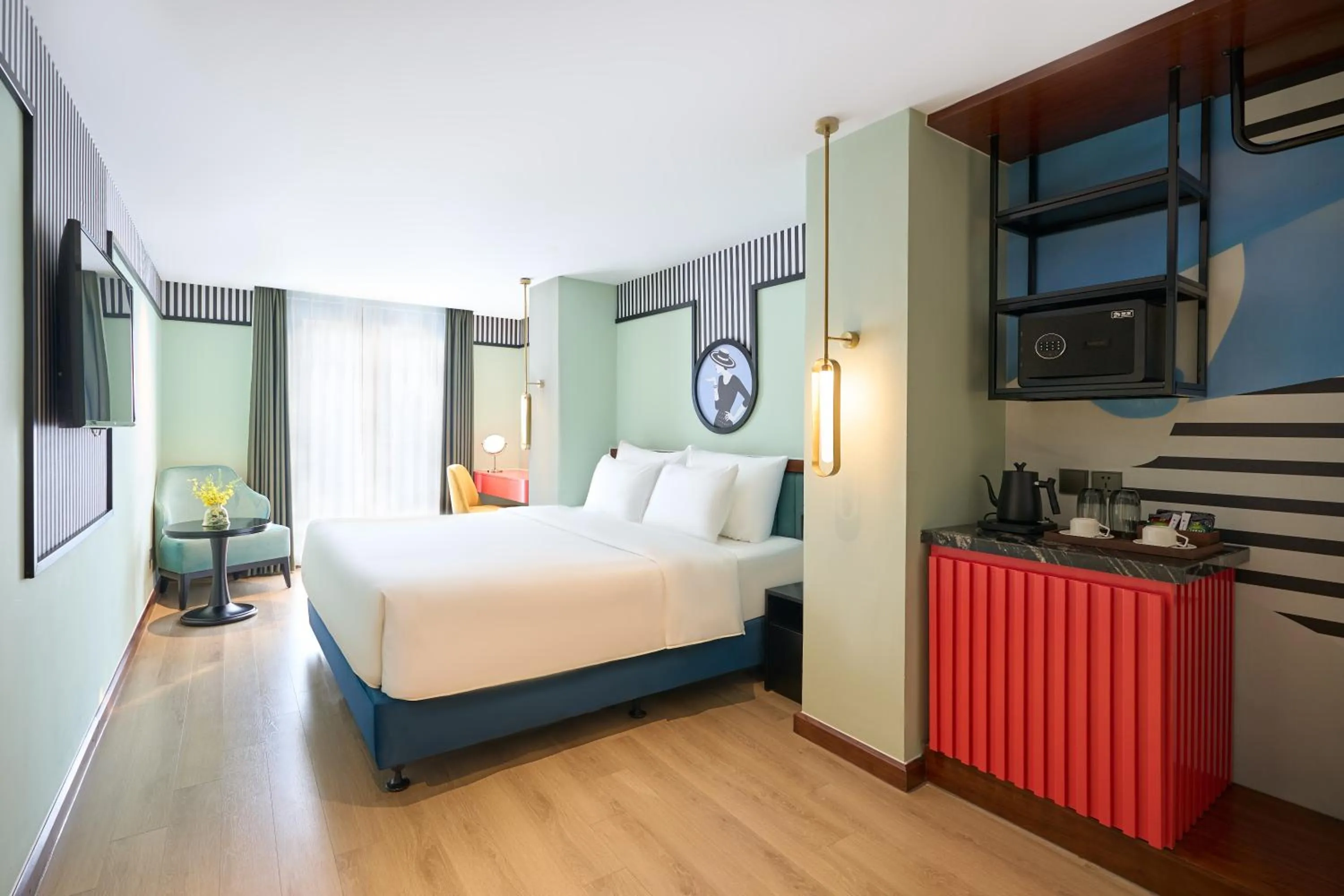 Bedroom, Bed in Solaria Tesori Hotel