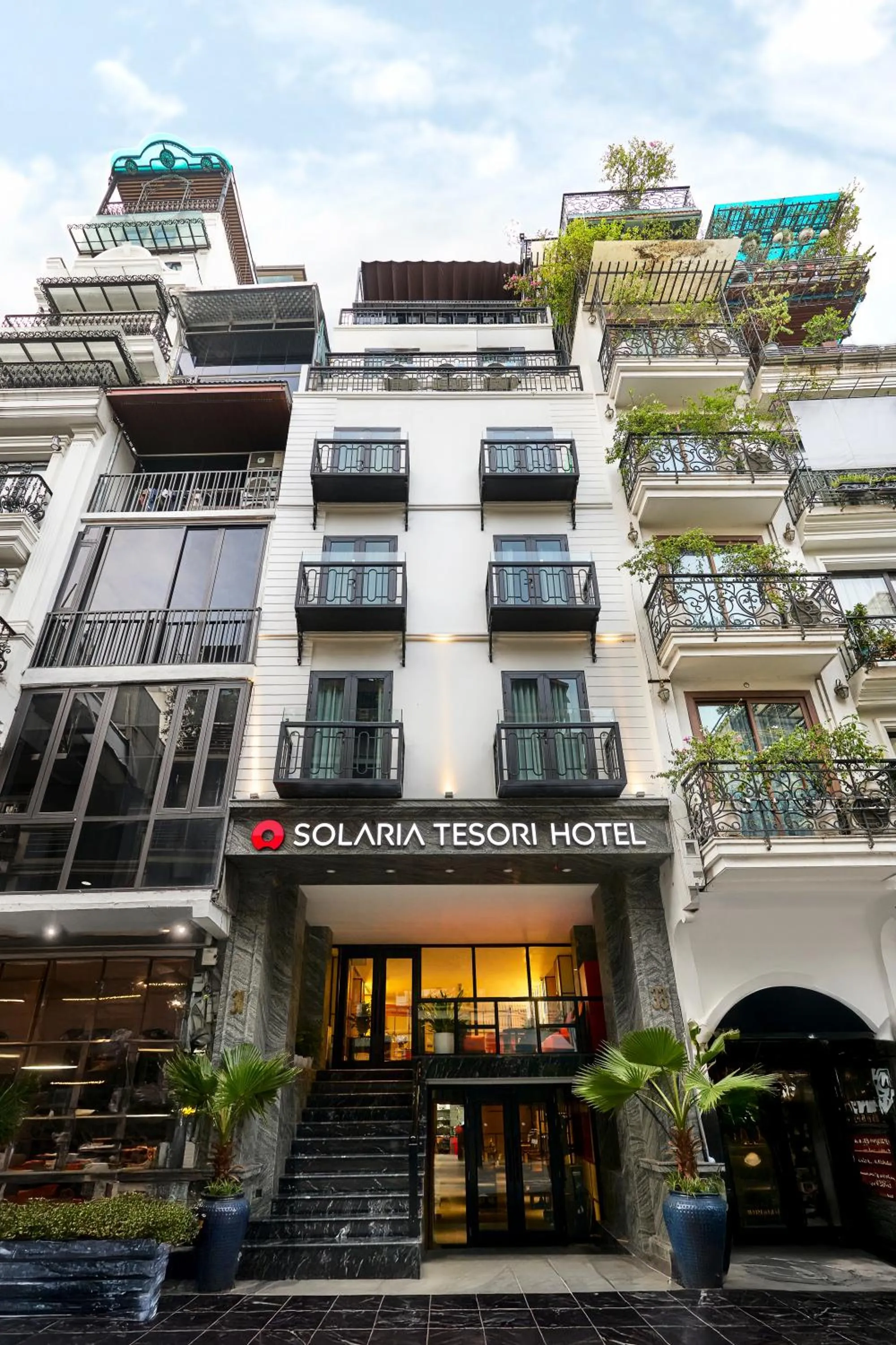 Property building in Solaria Tesori Hotel