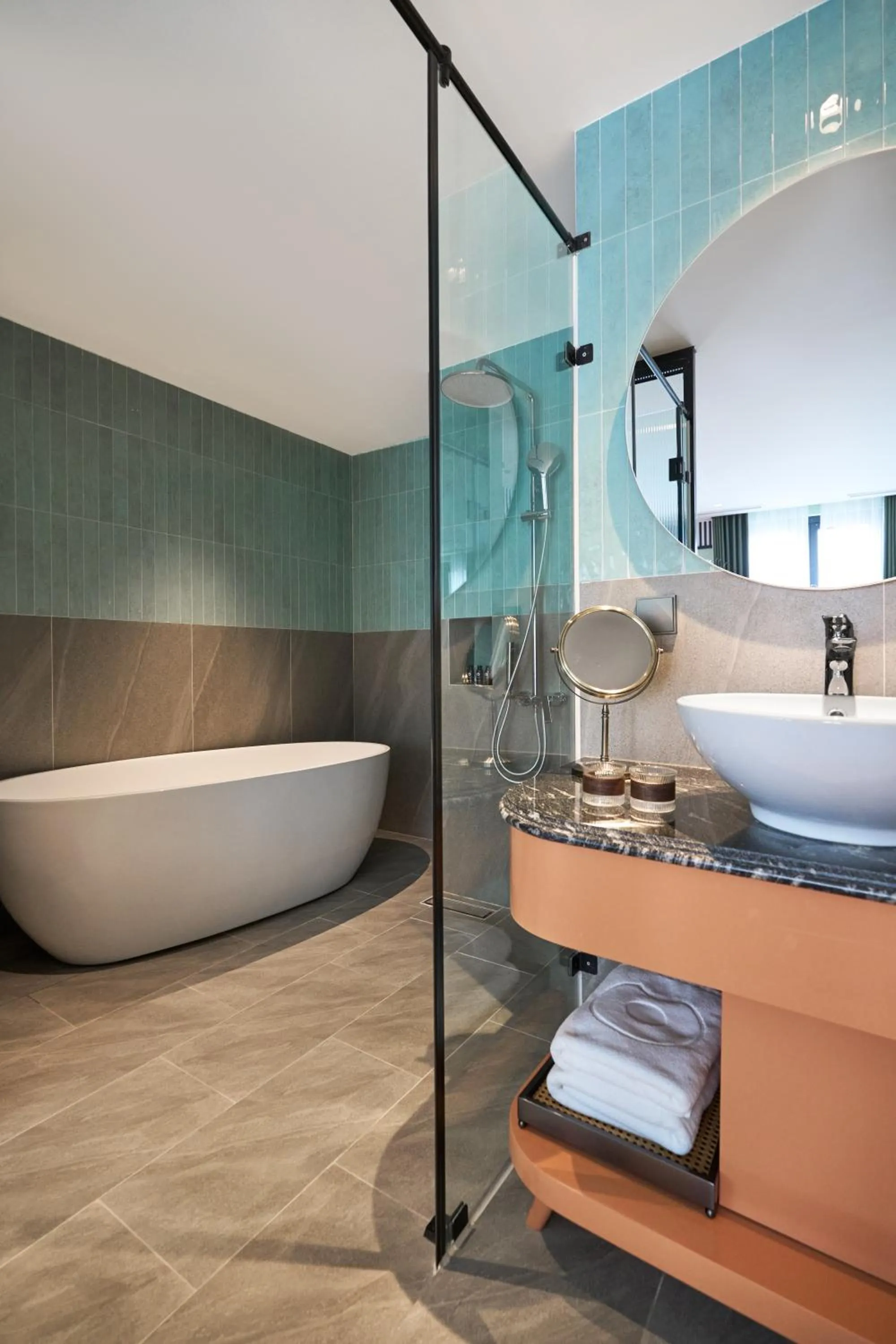 Bathroom in Solaria Tesori Hotel