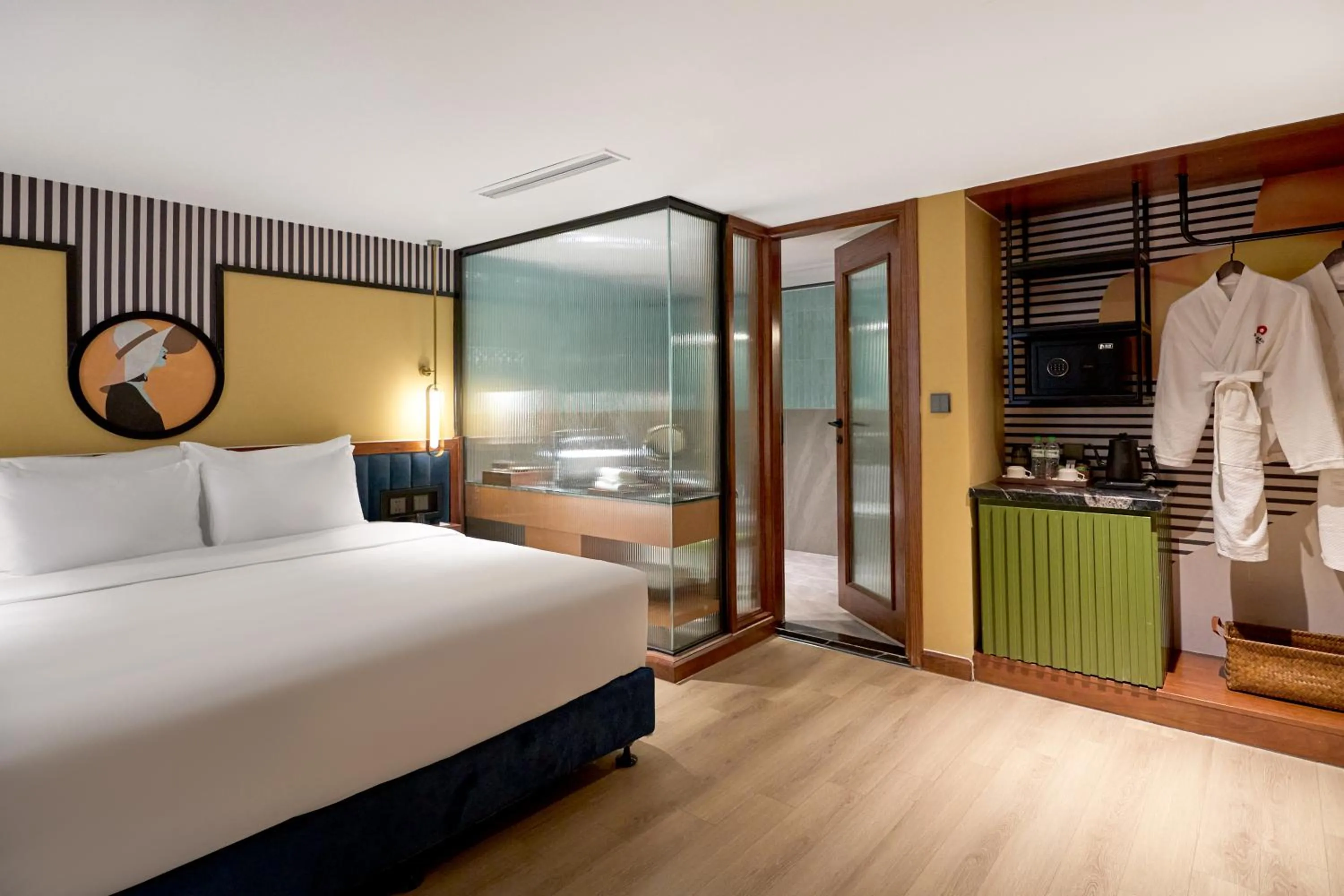 Bedroom, Bed in Solaria Tesori Hotel