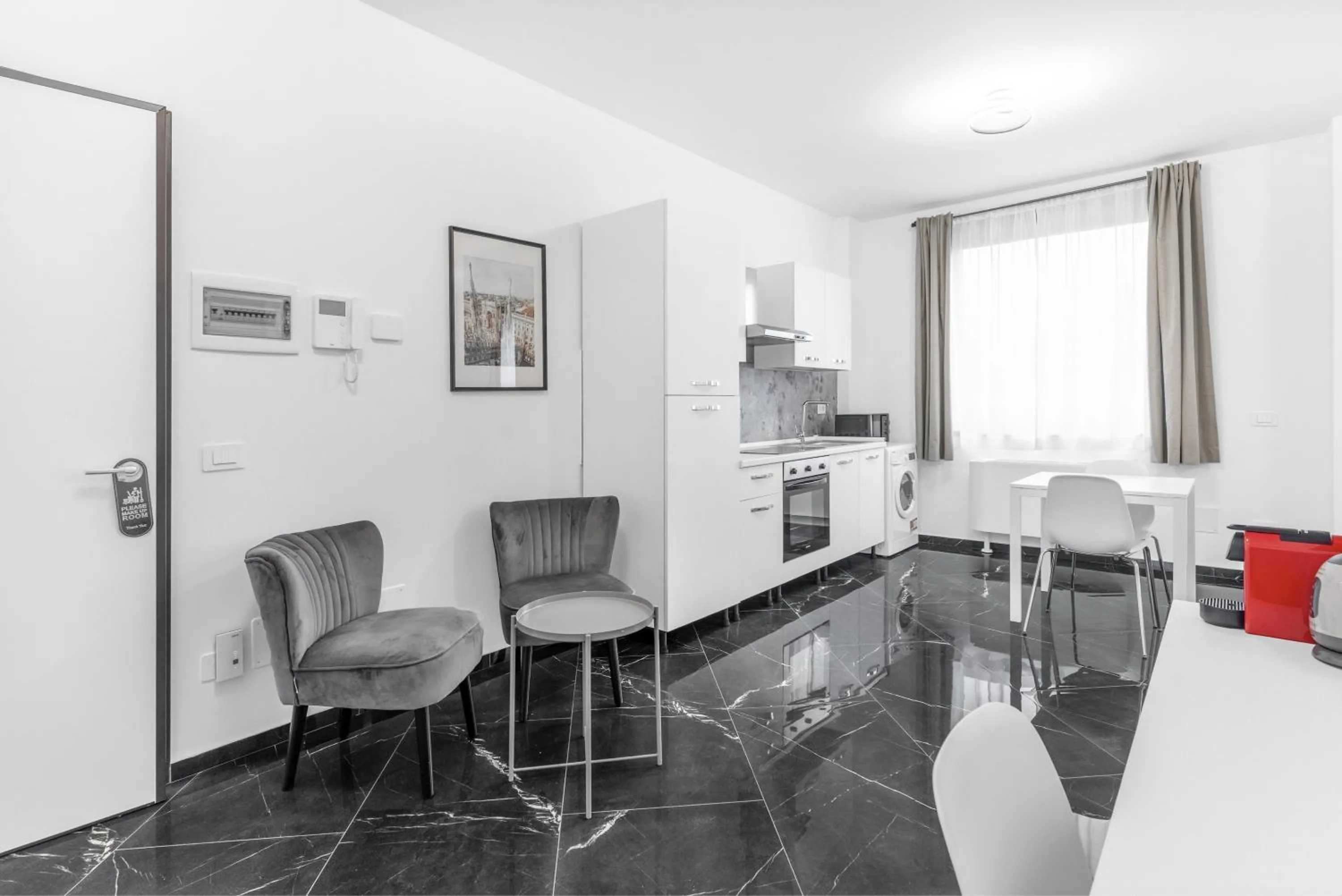 Kitchen or kitchenette in Ponale Suites Foresteria Lombarda