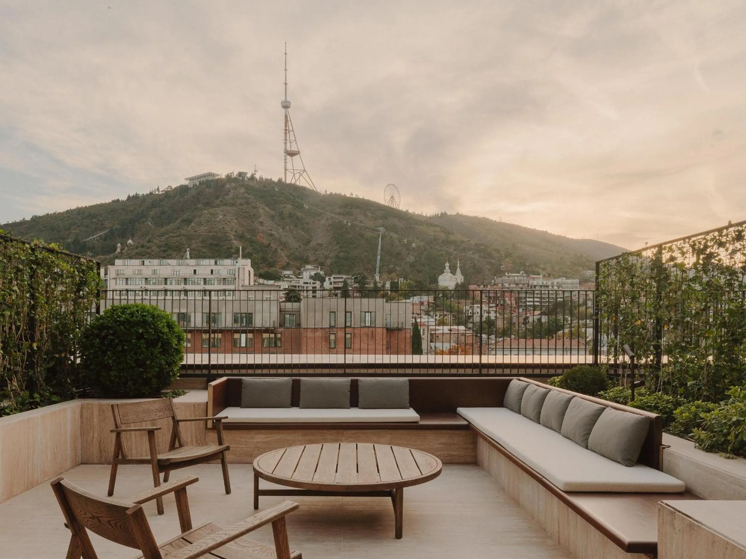 Patio in The Telegraph Hotel - The Leading Hotels of the World
