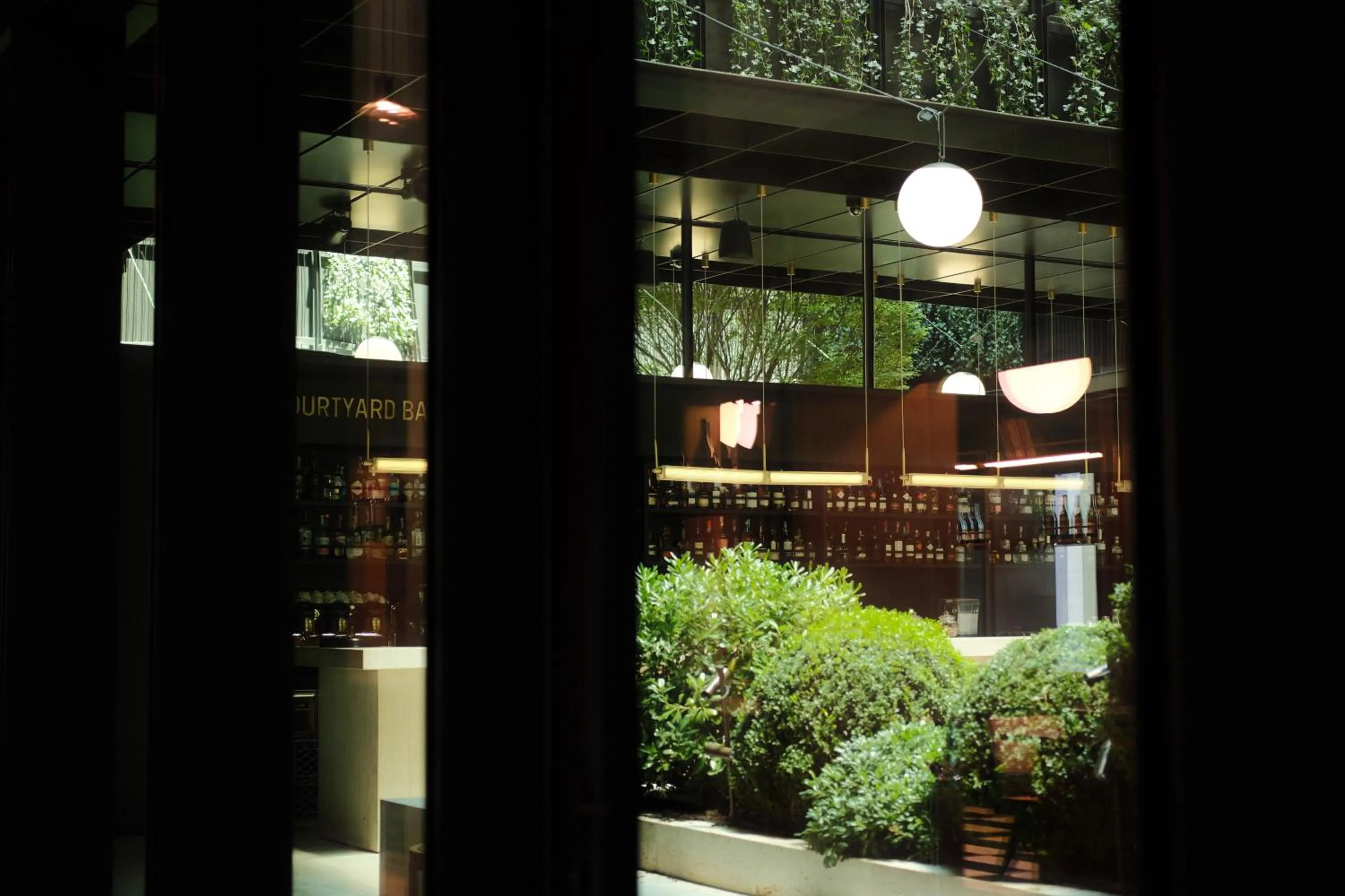 Inner courtyard view in The Telegraph Hotel - The Leading Hotels of the World